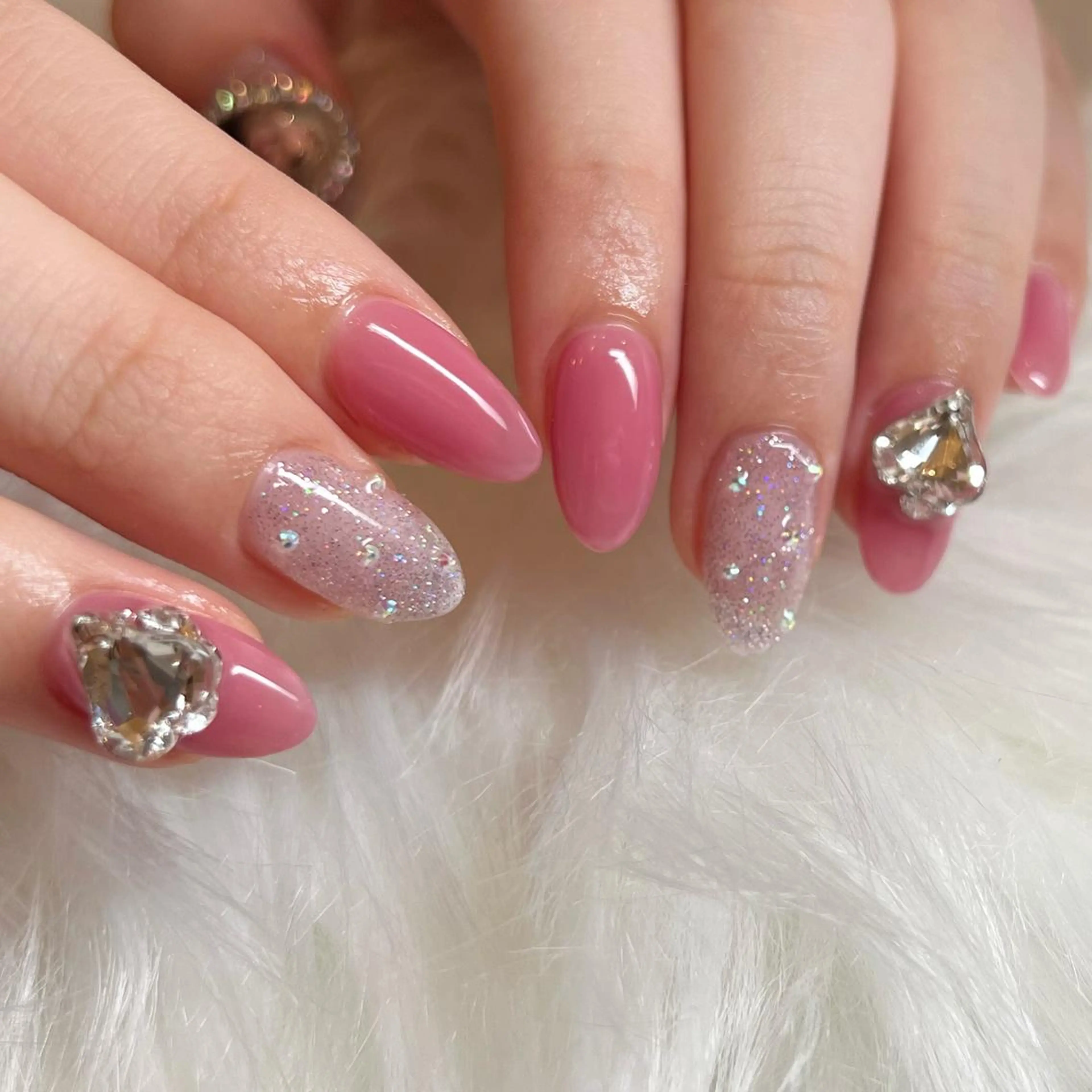 ネイル ワンカラーネイル ワンホンネイル 藤本 楓のネイルデザイン