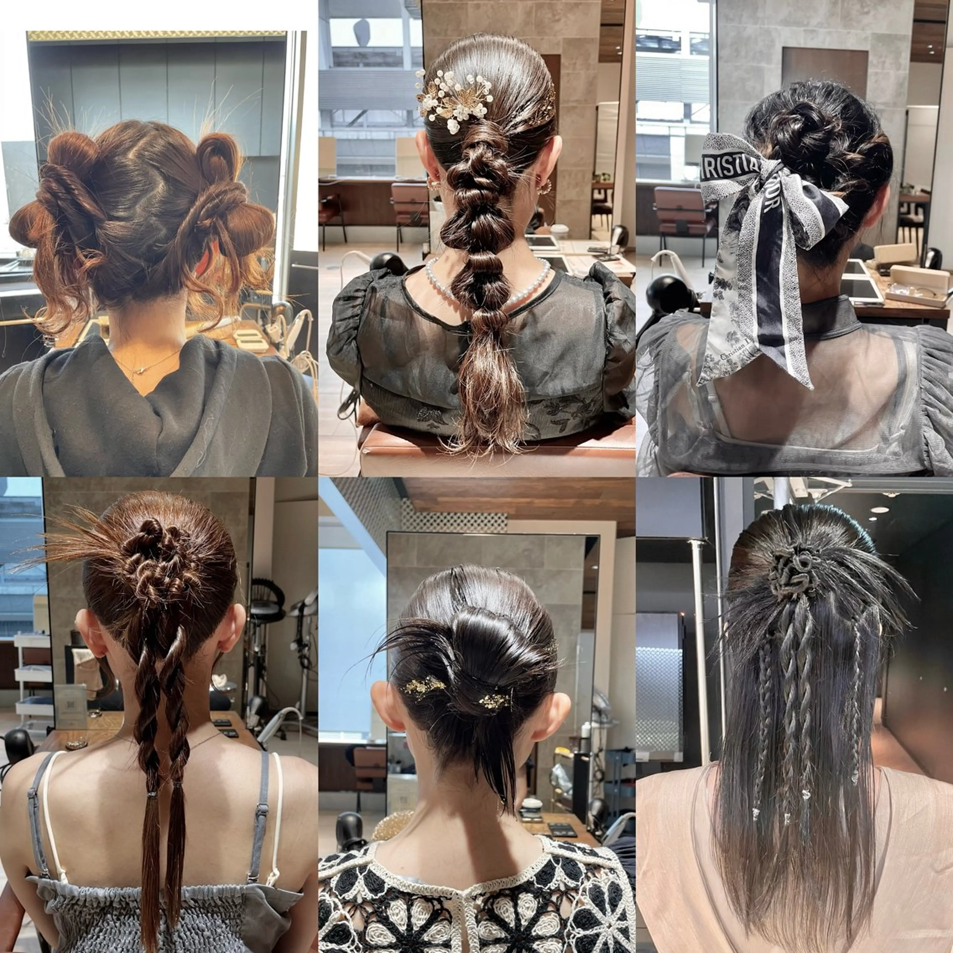 🦋ヘアセット🦋/結婚式アレンジ/y2kアレンジ/タイトアレンジ/ふわふわアレンジ/推し活アレンジの写真