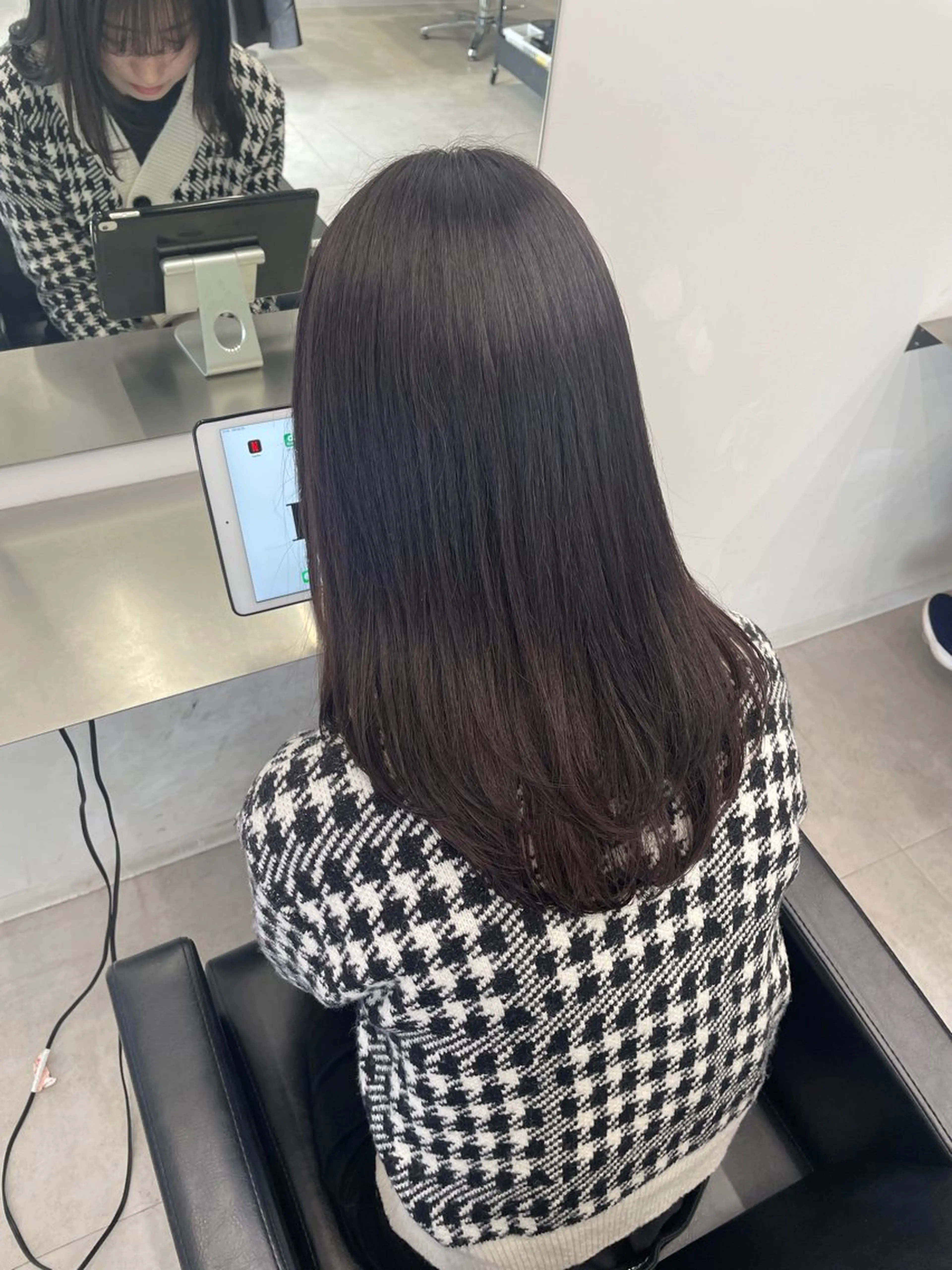 セミロング ヘアカラー トリートメント MIHO☾·̩͙⋆ Kroのヘアスタイル