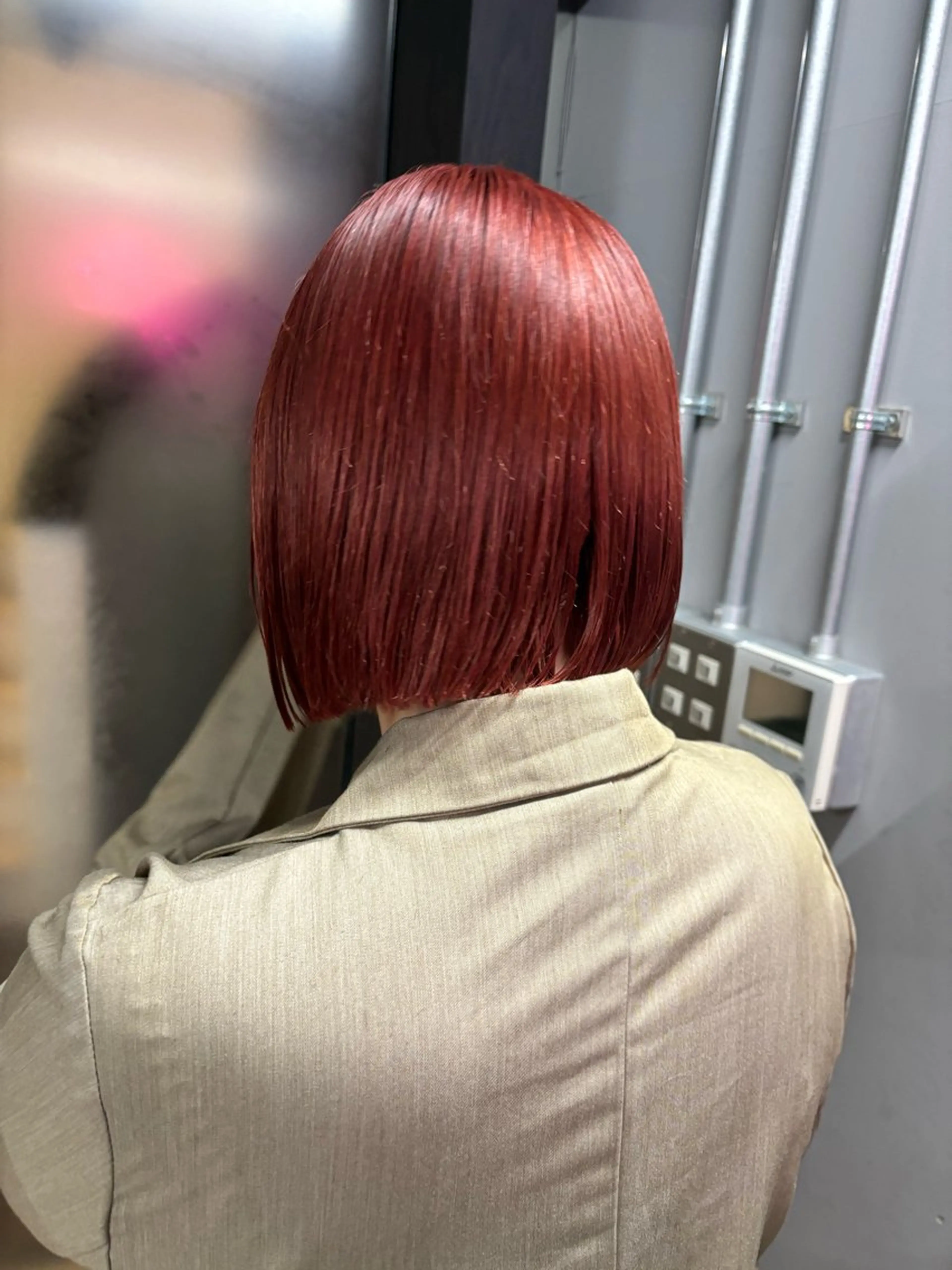 ショート ボブ 札幌パーマ/ レイヤー/後藤海音のヘアスタイル