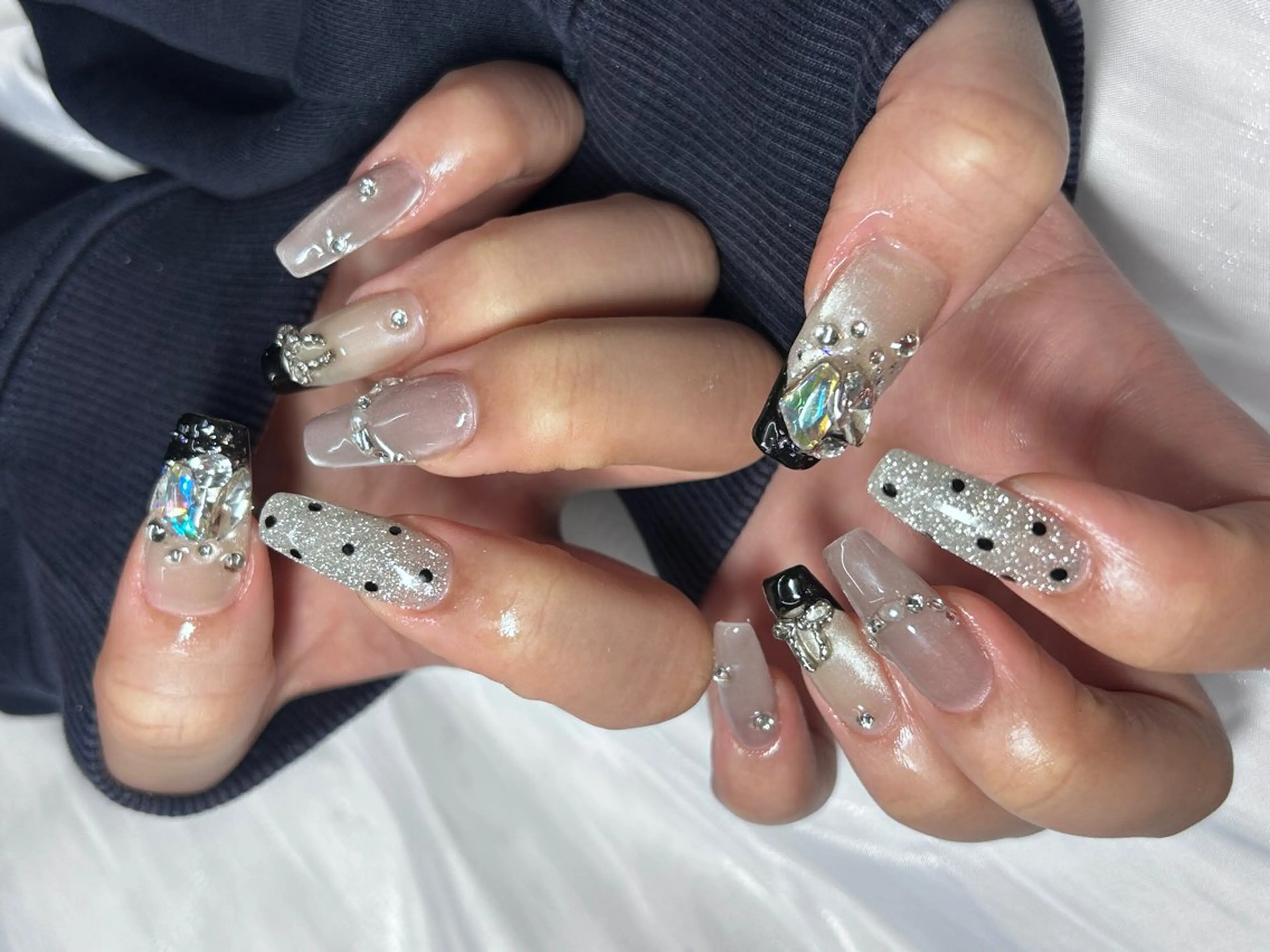 ネイル Horie 雪のネイルデザイン