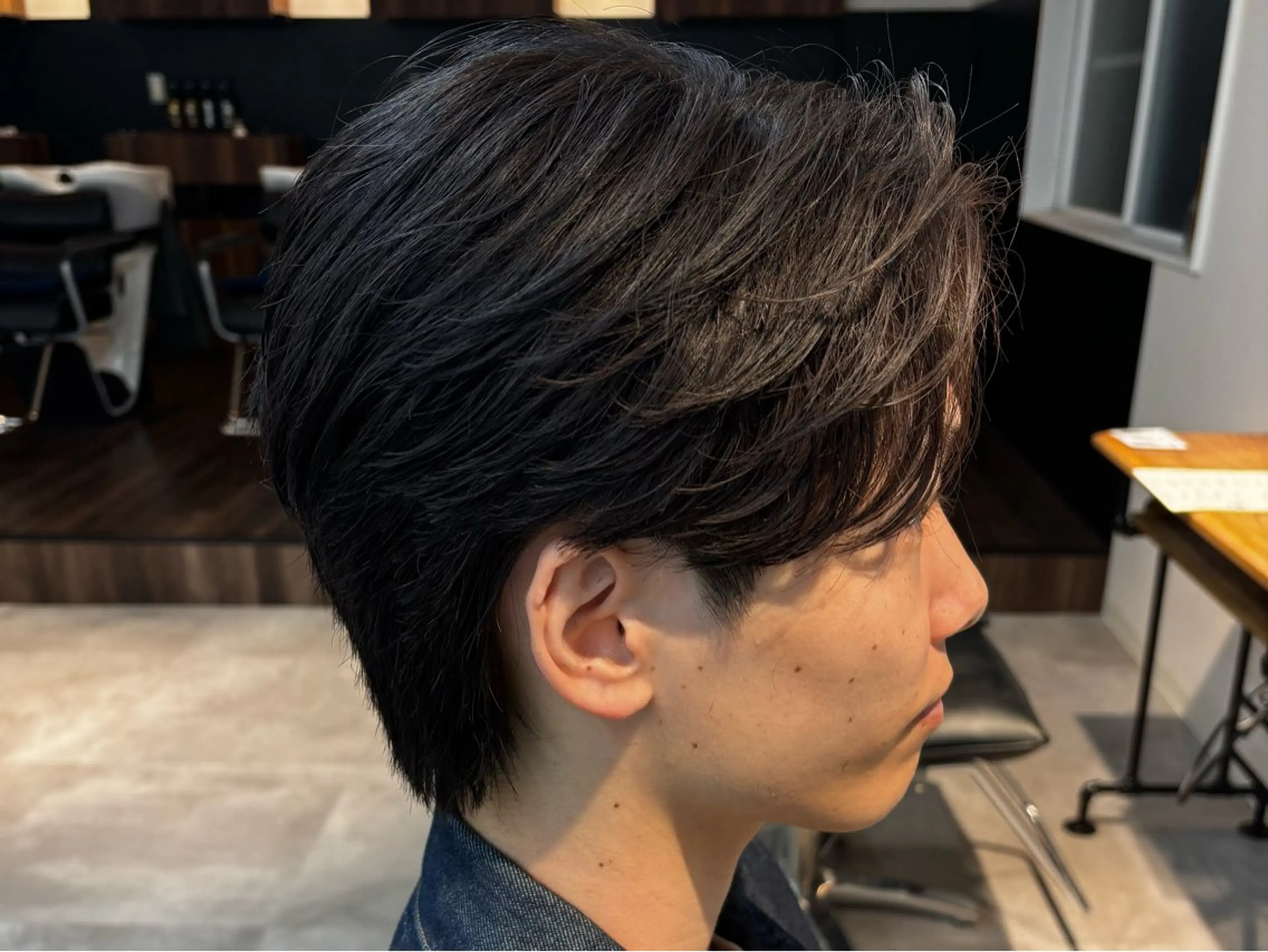 【メンズカット＋パーマ】(ニュアンスパーマ、カルマパーマ、フェザーパーマ)の写真