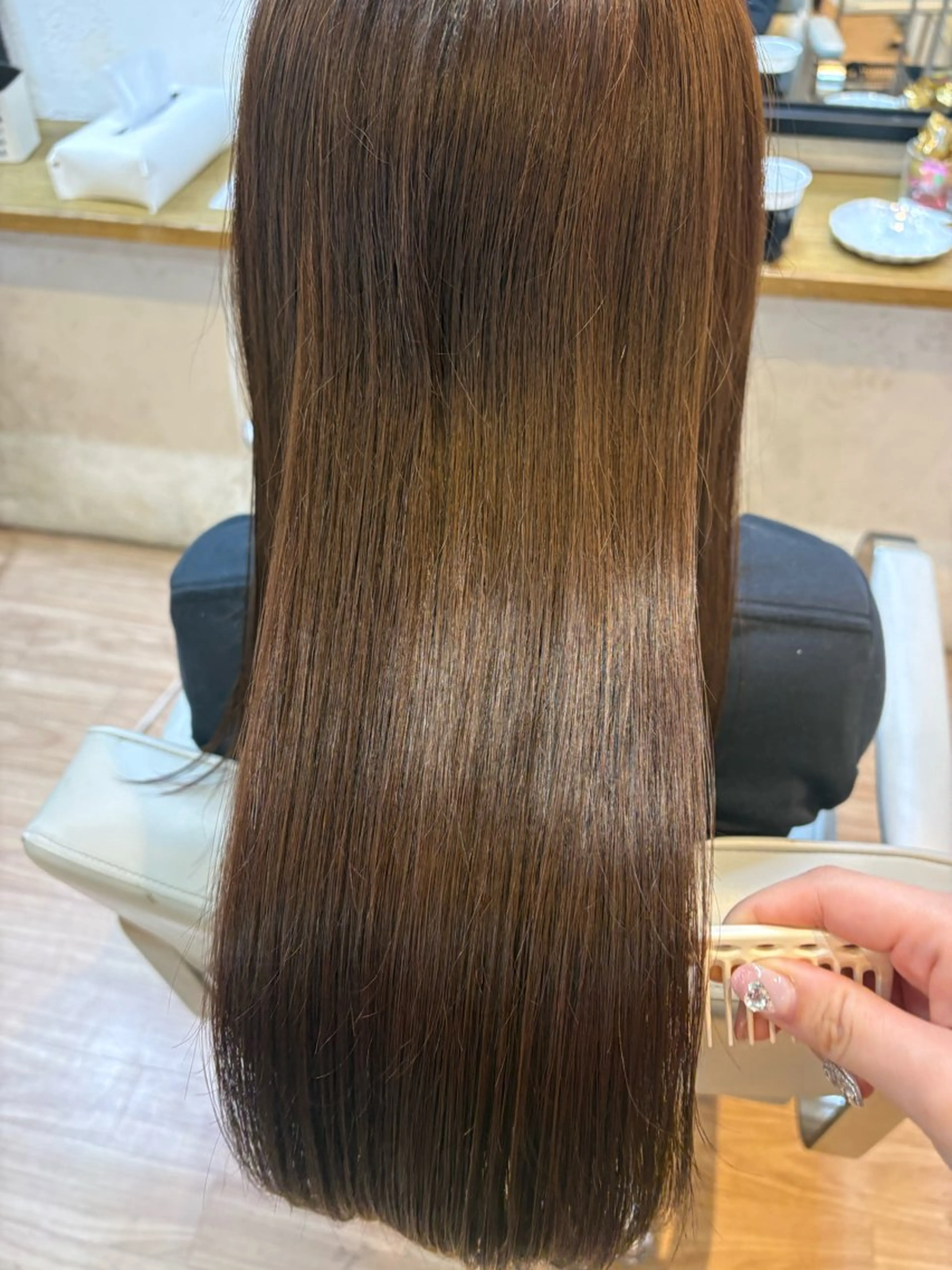 カラー ヘアカラー トリートメント IRICO たまプラーザ所属・韓国ヘアー🇰🇷 MIWAのヘアスタイル