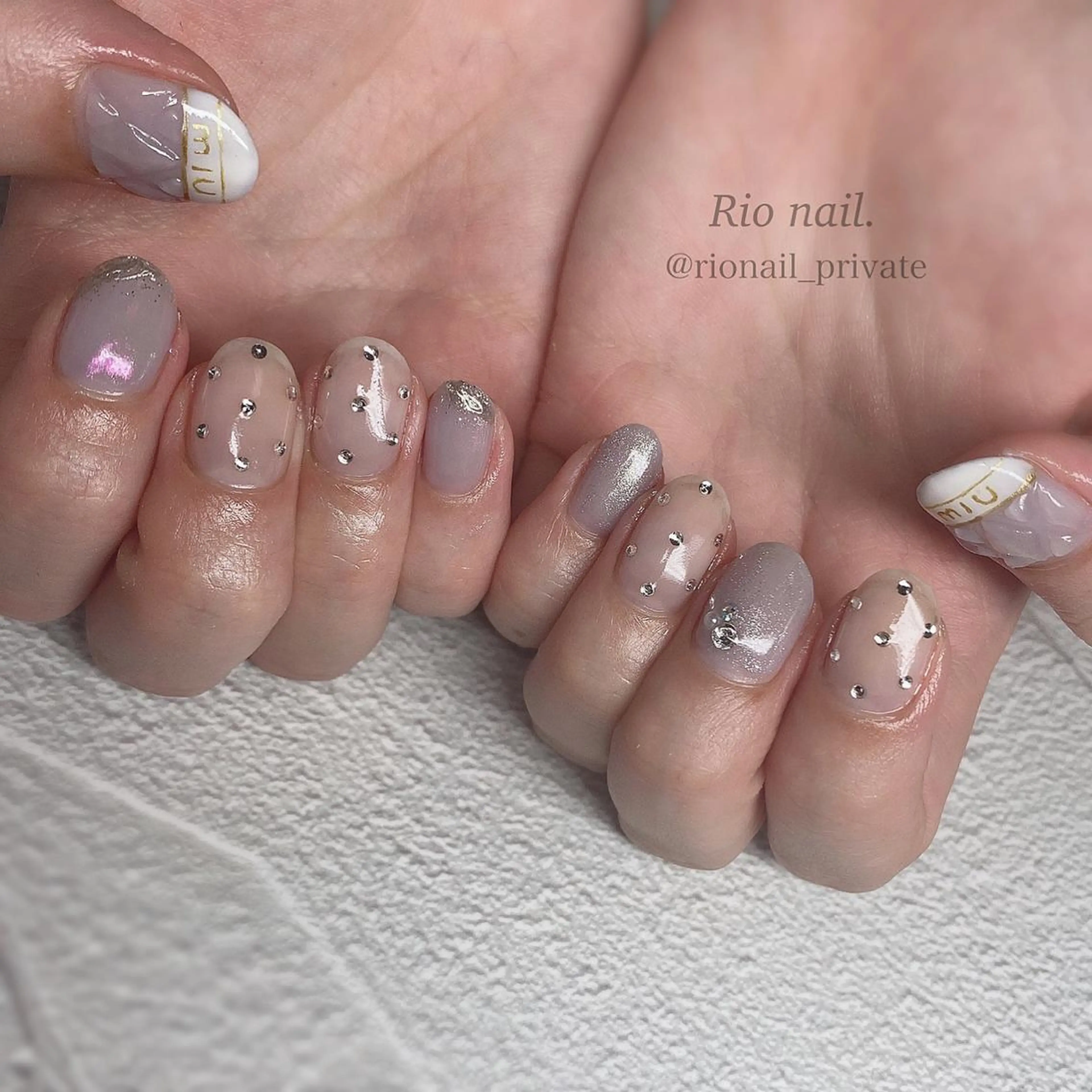 ネイル ハンドネイル nailsalon linneのネイルデザイン