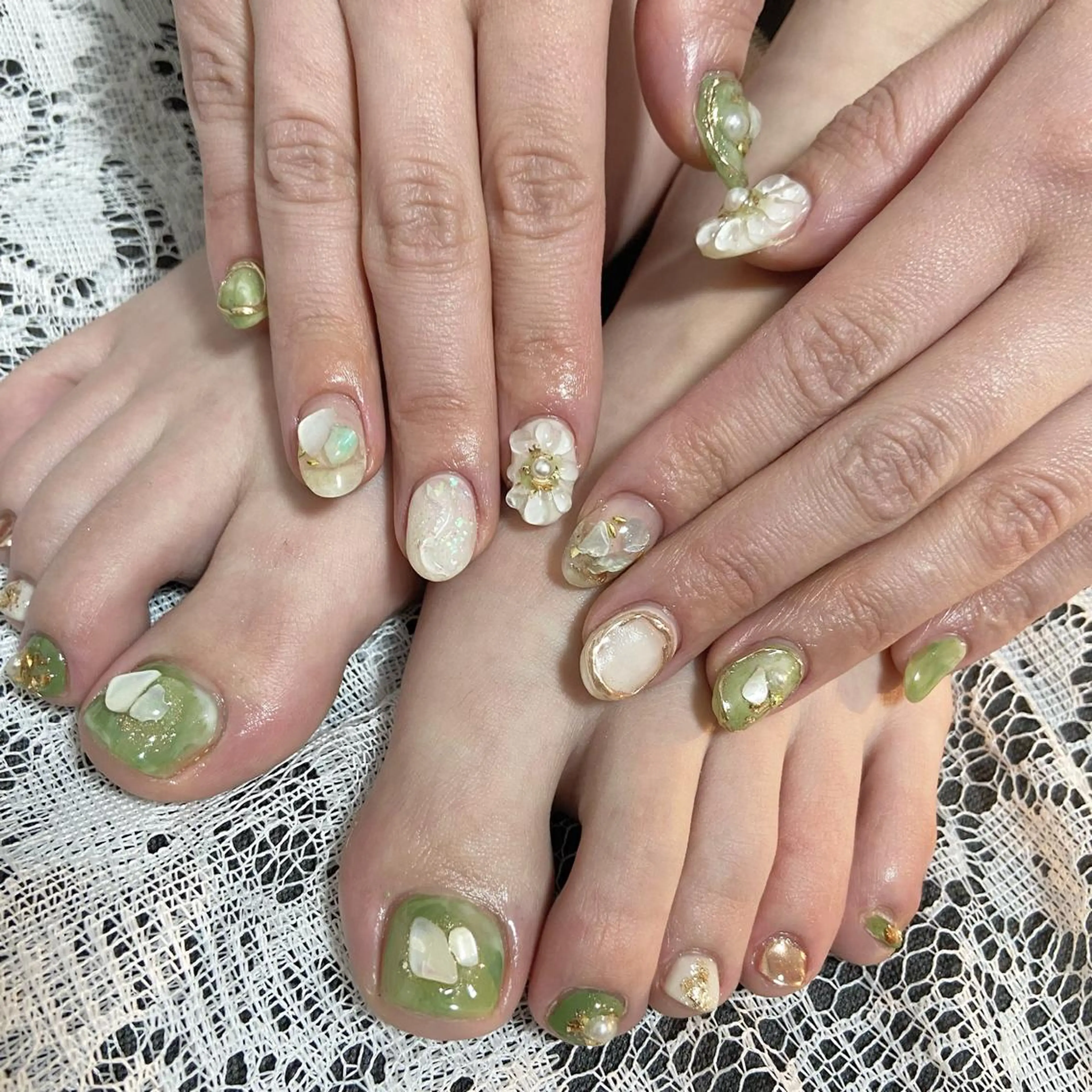 ネイル フットネイル nail salon M'U【エムユー】のネイルデザイン