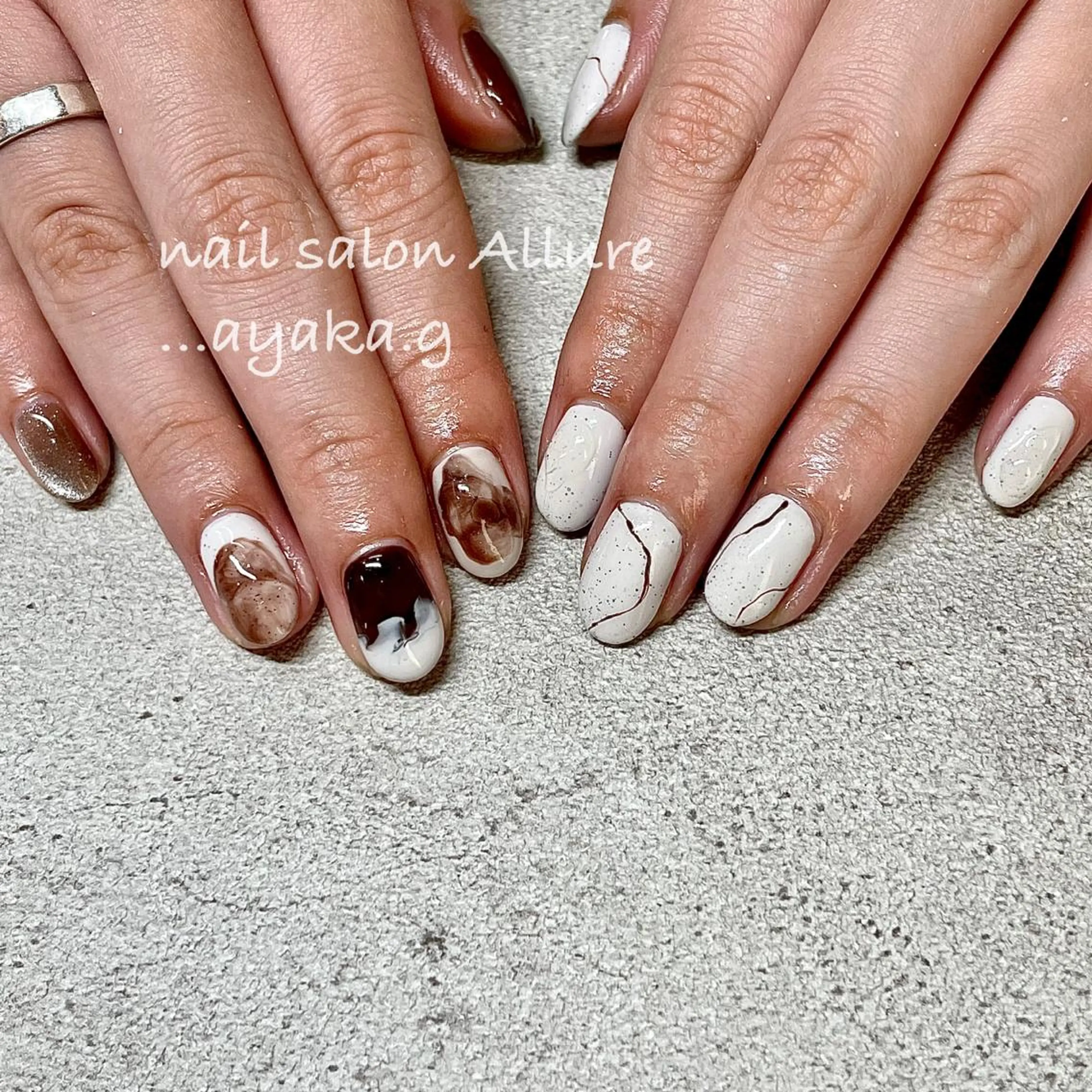 ネイル Allure小山店 後藤文香のネイルデザイン