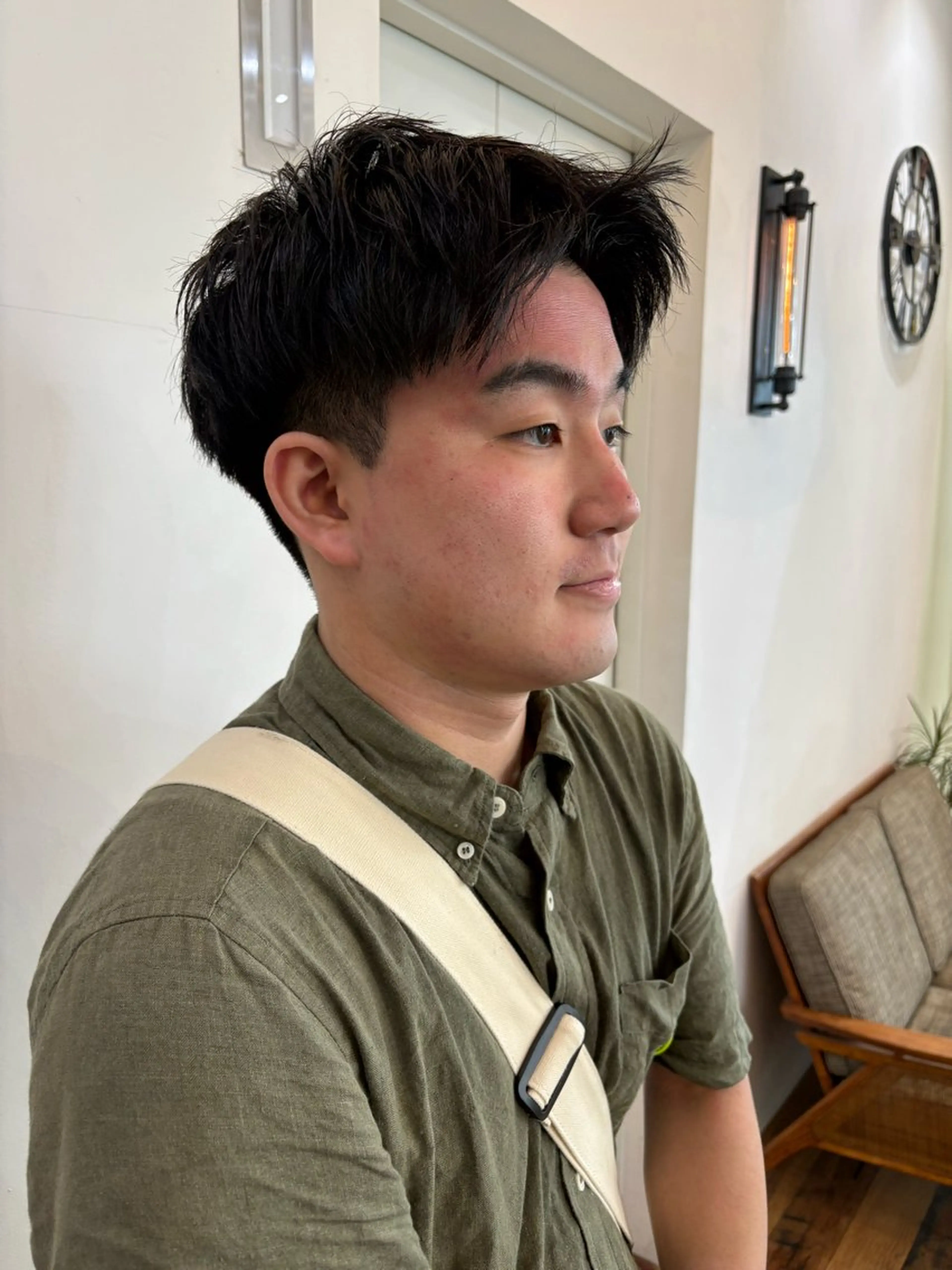 メンズ メンズショート カット トリートメント 似合わせカット‪// 鶴我万唯華のヘアスタイル