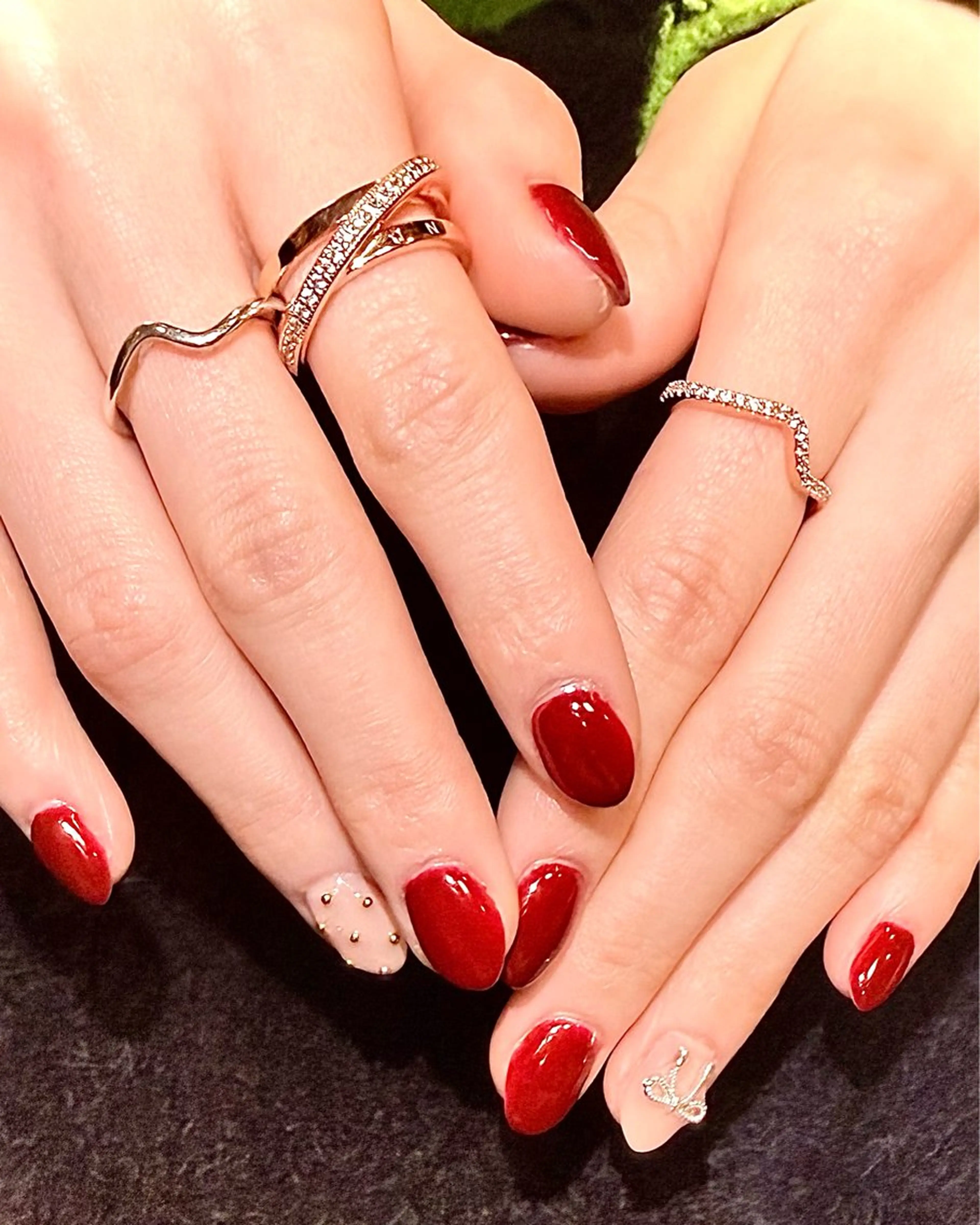 ネイル シンプルネイル ＆robe mayumiのネイルデザイン