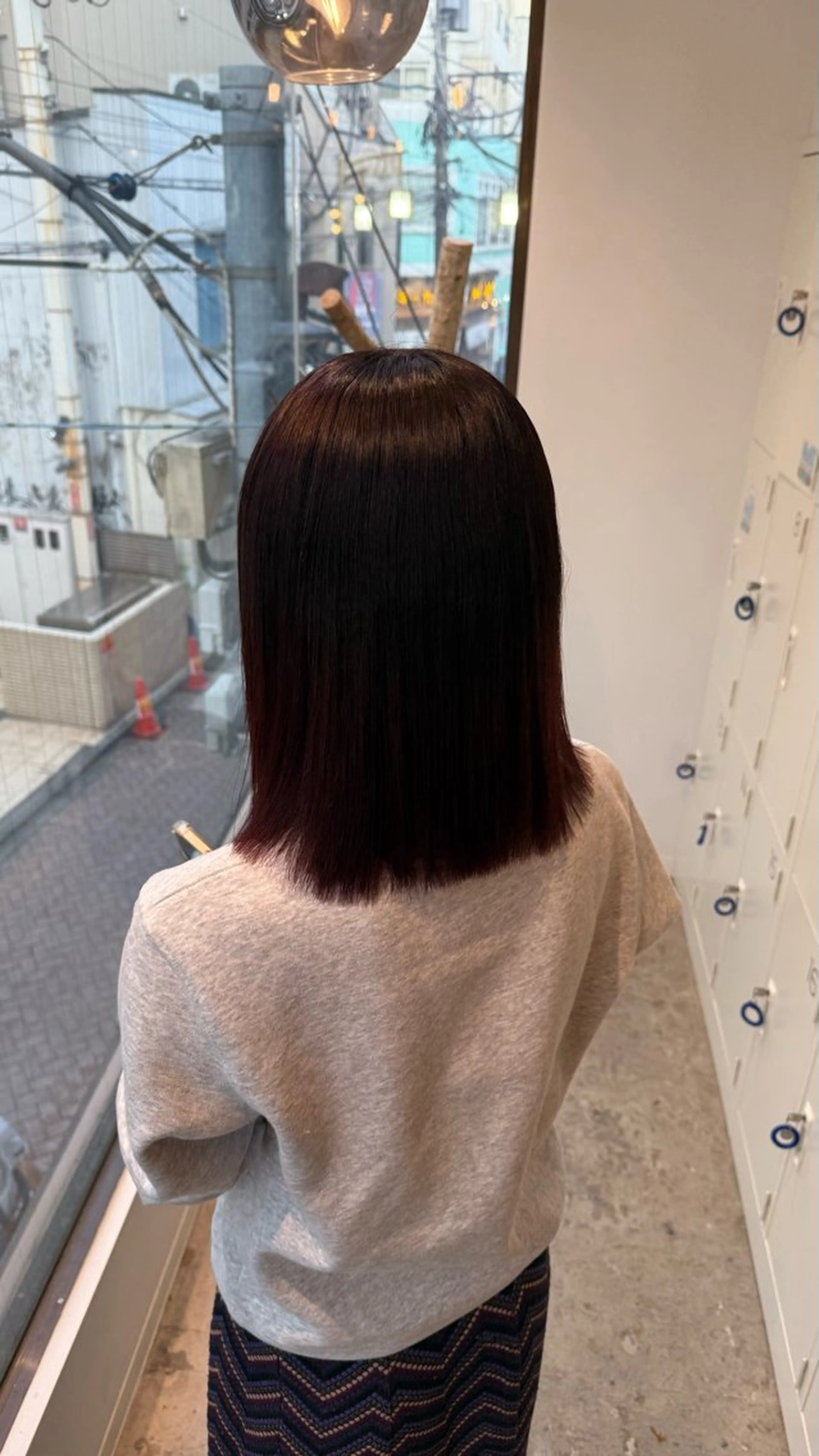 カラー ヘアカラー 辻岡 悠稀のヘアスタイル