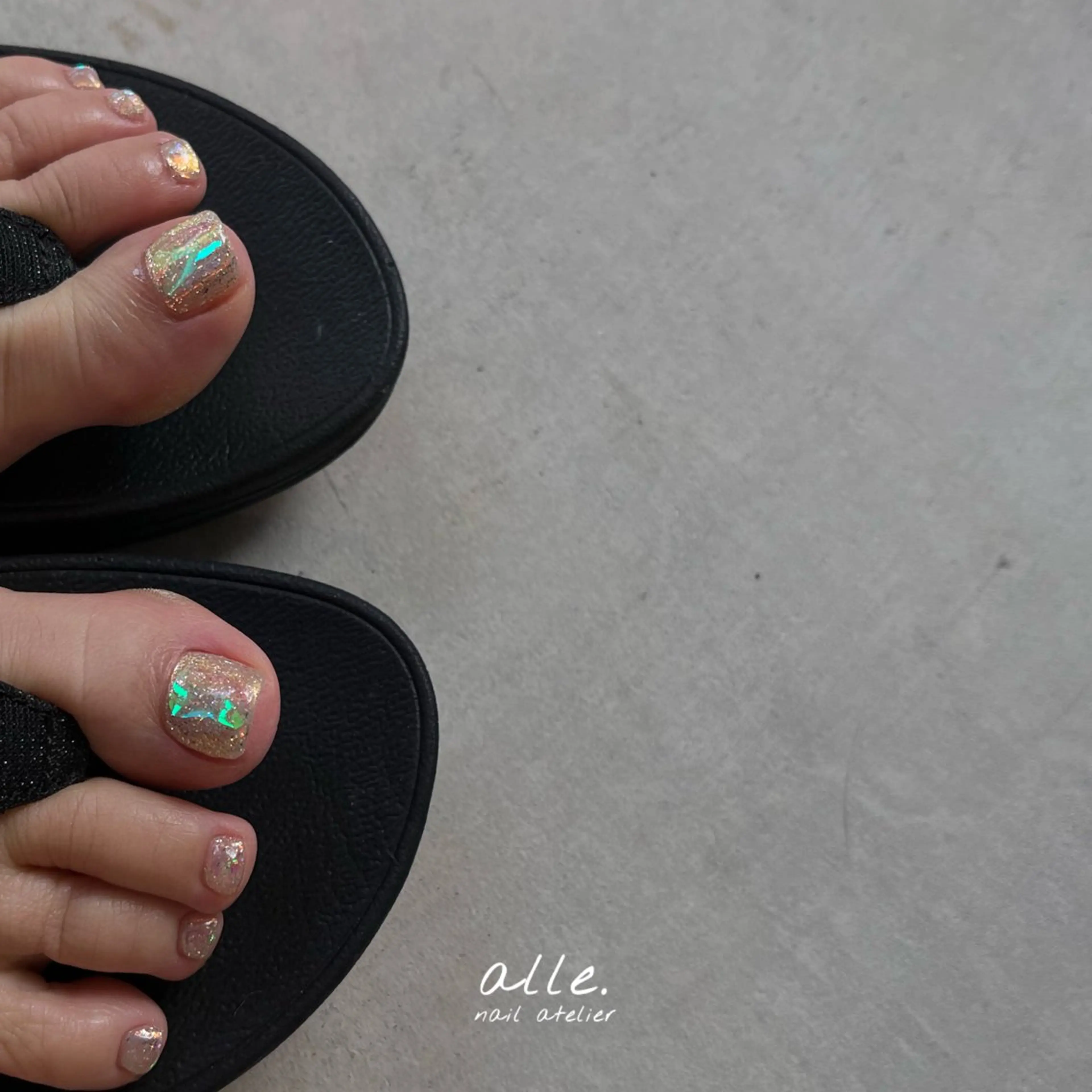 ネイル フットネイル atelier alle.のネイルデザイン