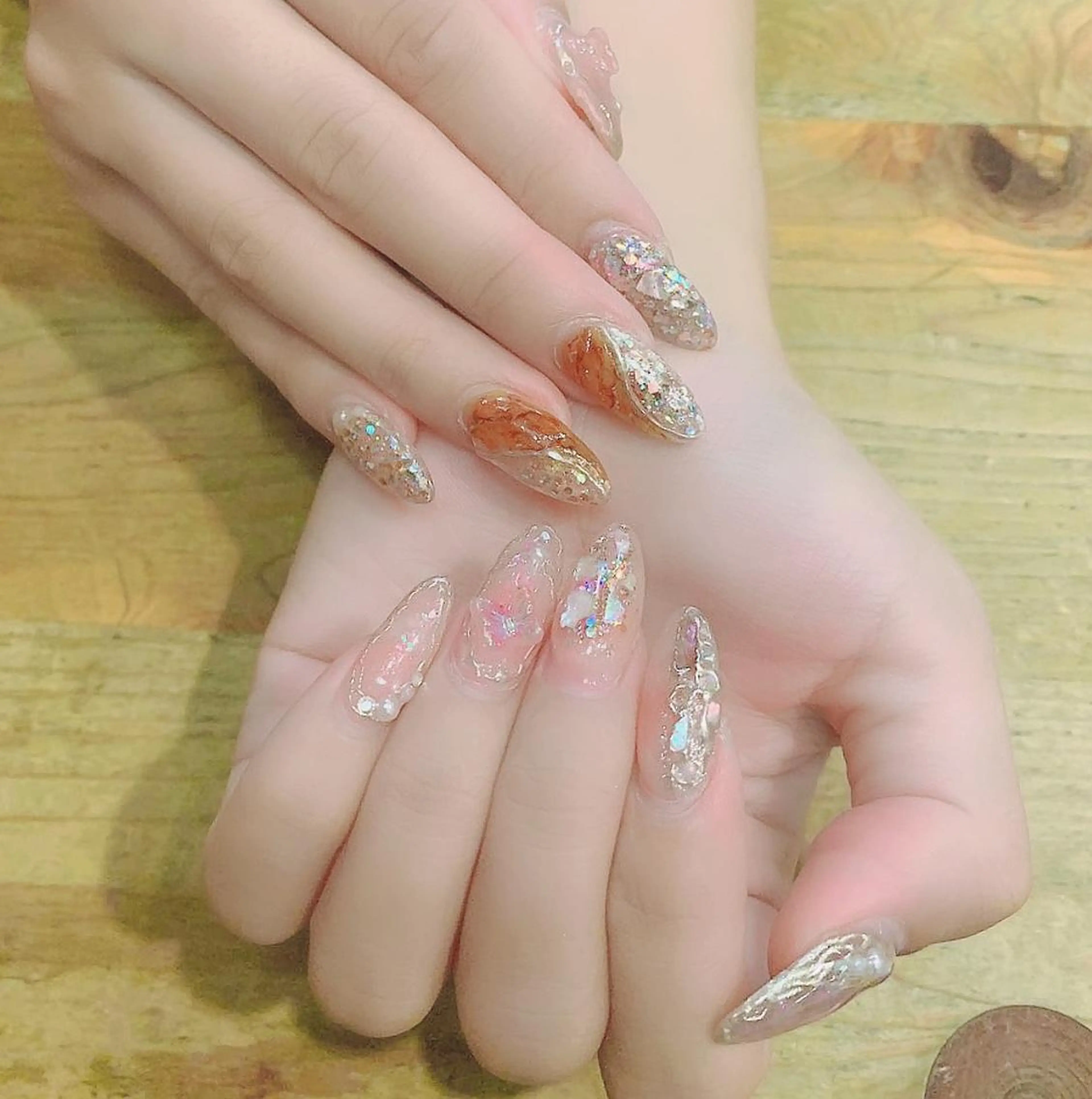 ネイル エンジェル ヒーリング 矢場町店のネイルデザイン