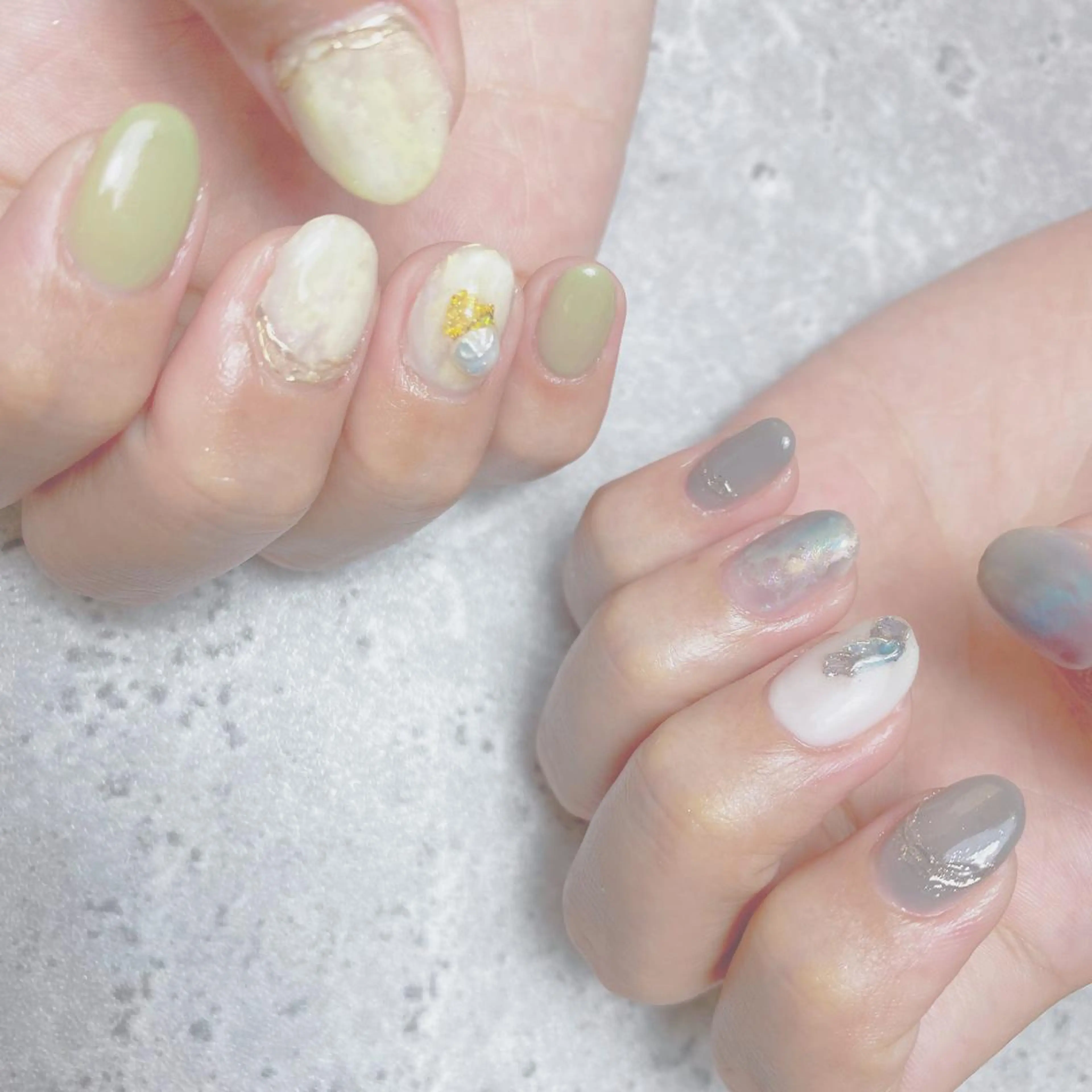 オフ込✨持ち込みネイル💅🏻✨🌿ハンドオイルケア🌿の写真