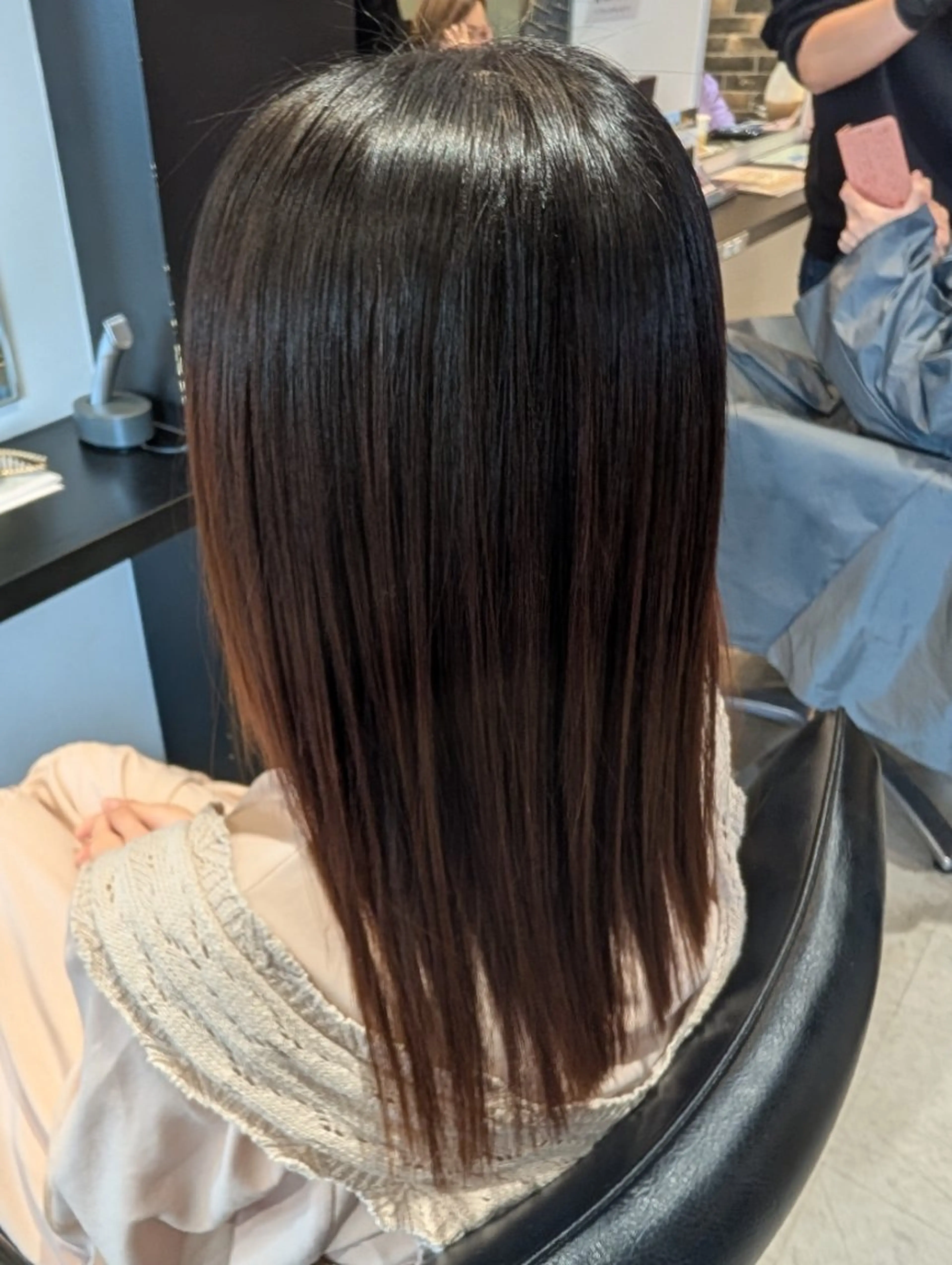 ロング 髪質改善 カット 縮毛矯正 トリートメント 河野日南/メンズ全般 /ヘアケア/髪質改善のヘアスタイル