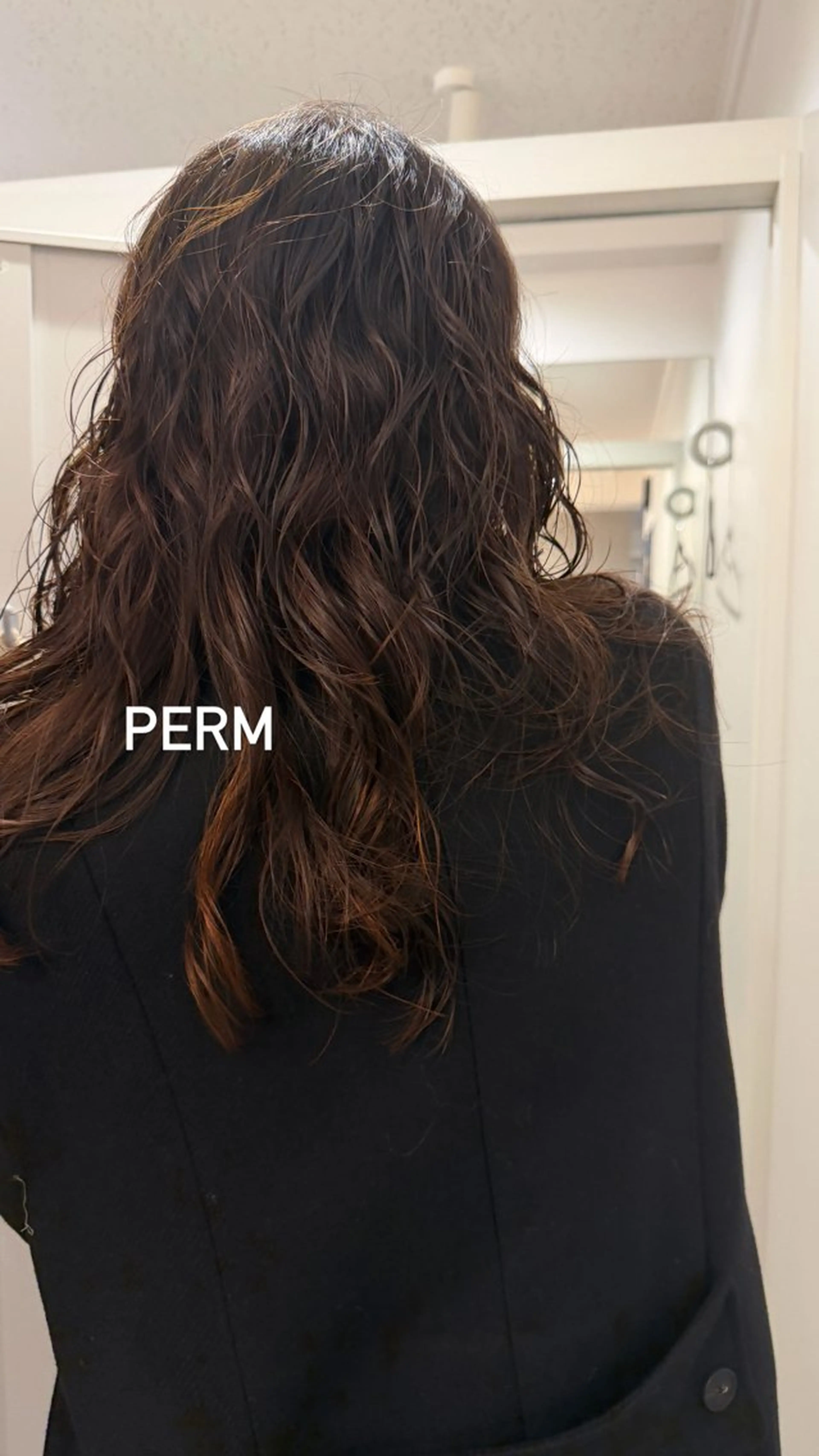 ロング パーマ パーマ/透明感カラー 元町🌱takutoのヘアスタイル