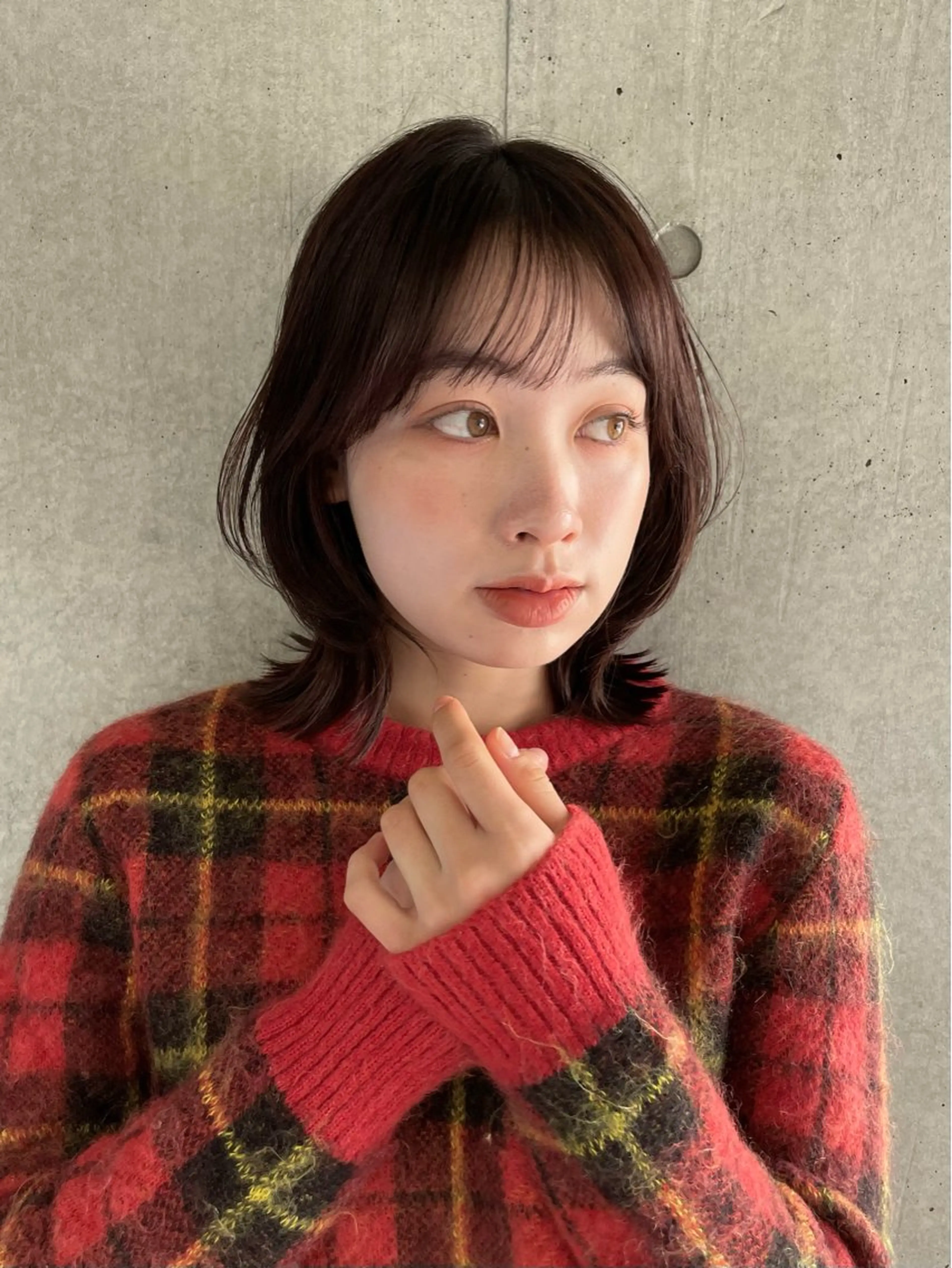 ショート カット ヘアカラー トリートメント 似合わせ/ベージュ /レイヤー/りほ🤍のヘアスタイル