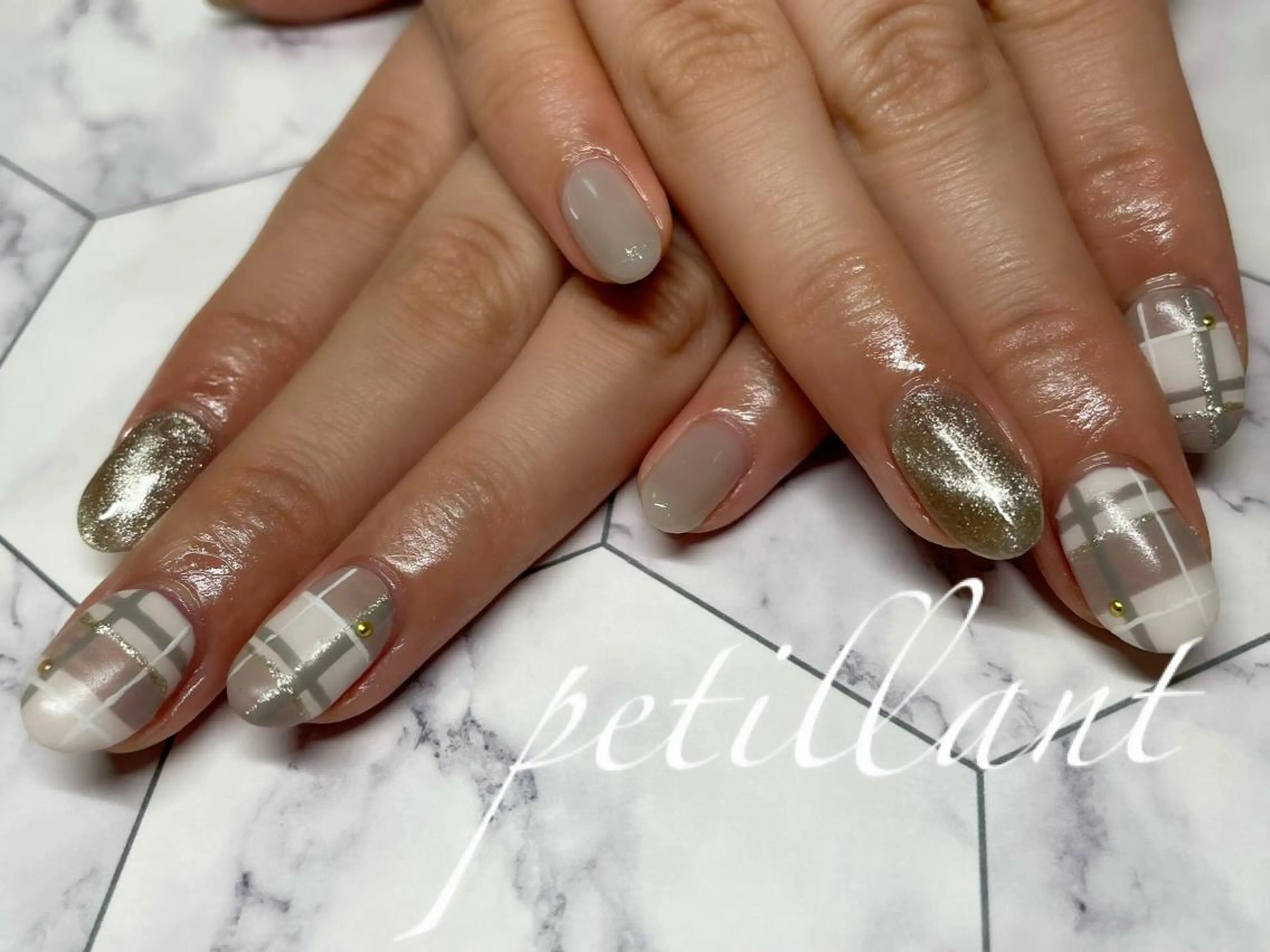 ネイル nail salon petillantのネイルデザイン
