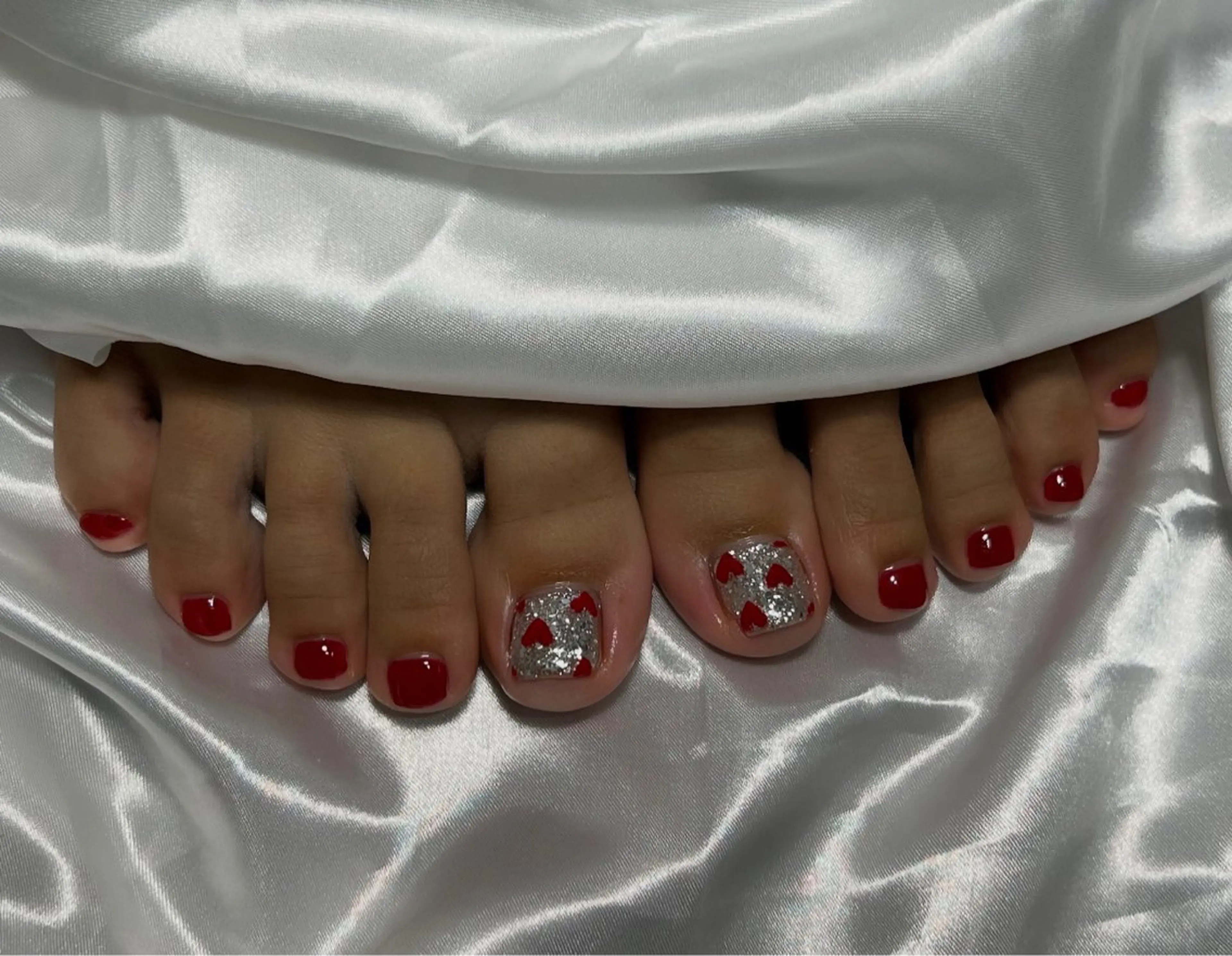 ネイル フットネイル 佐藤 友里絵のネイルデザイン