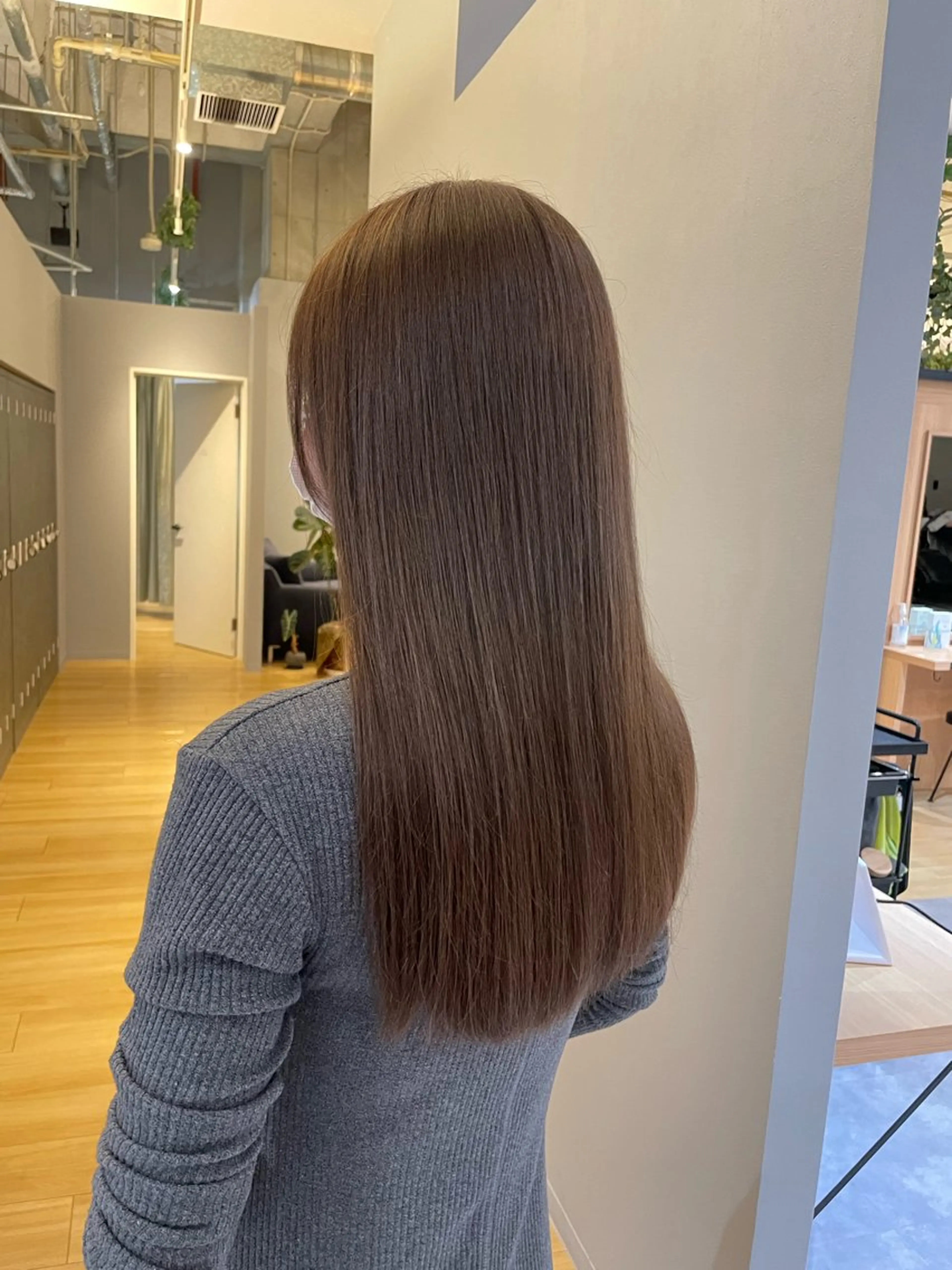 ロング カラー 中尾 碧斗のヘアスタイル