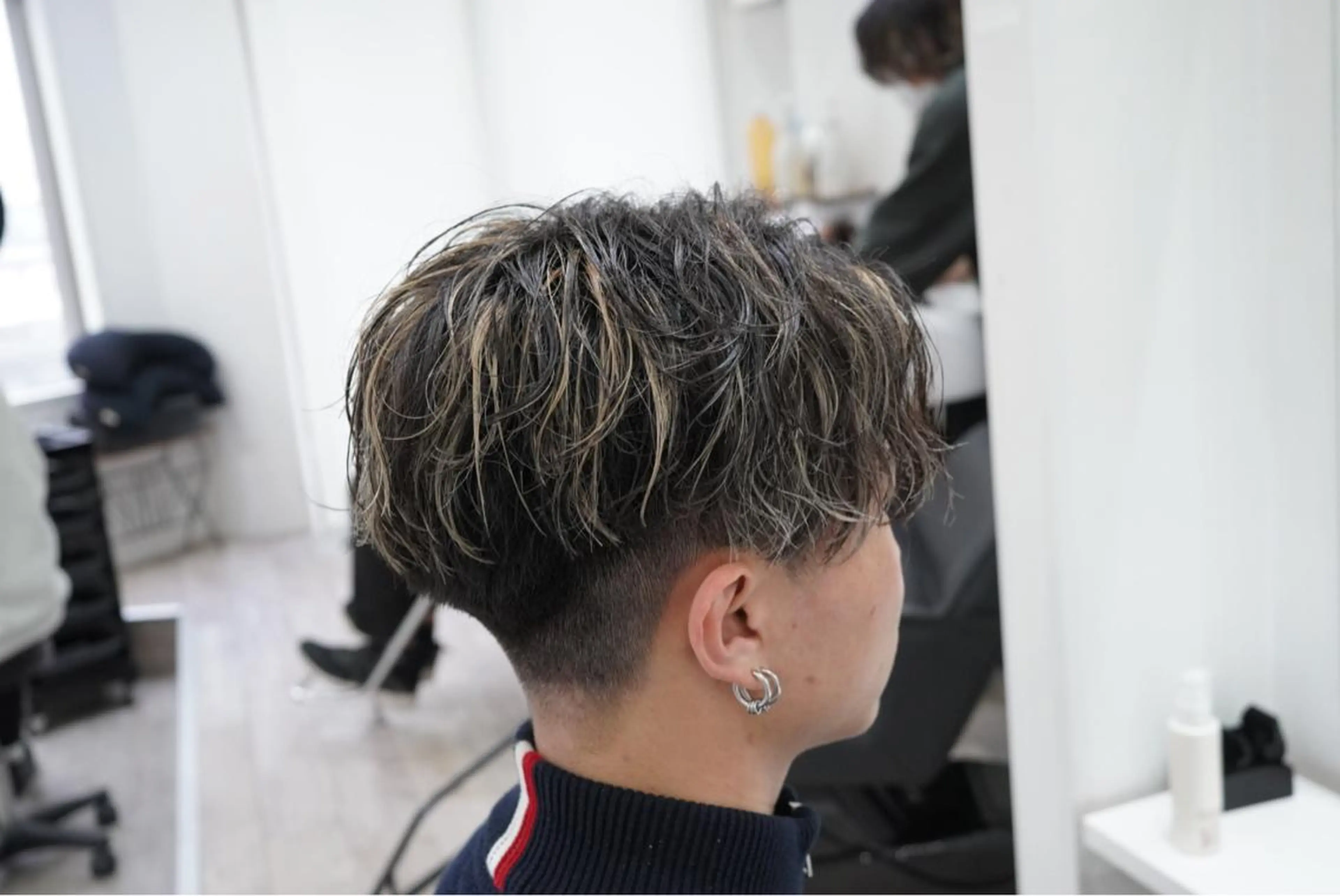 カラー メンズ ✨️ツイスパ波巻き特 化小杉澪生✨️のヘアスタイル