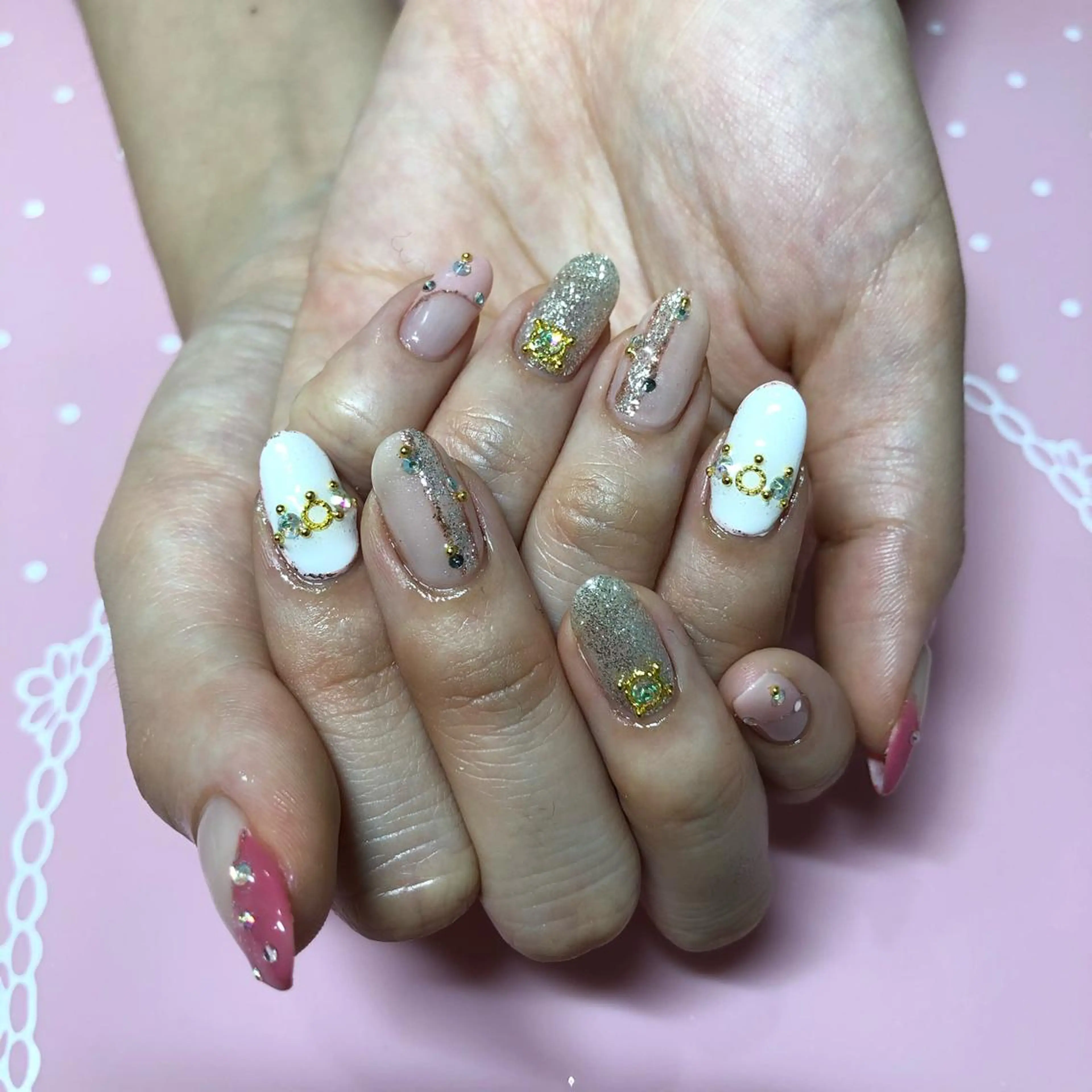 ショート ネイル 《LB》ラブリエ Nail&eyeのマツエク・マツパデザイン
