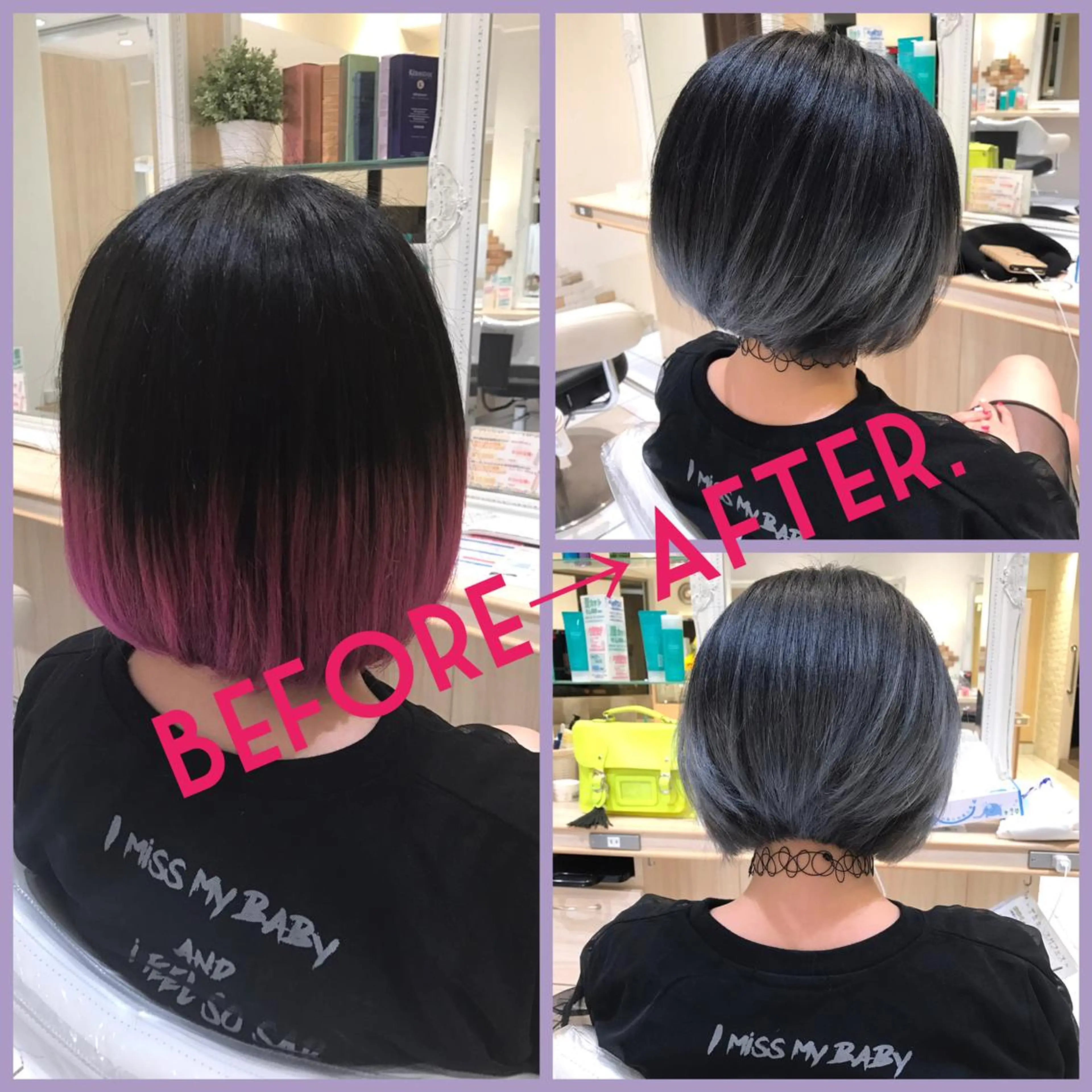 ショート ハイライト Uno. 本気で ヘアに悩む方へ✨のヘアスタイル