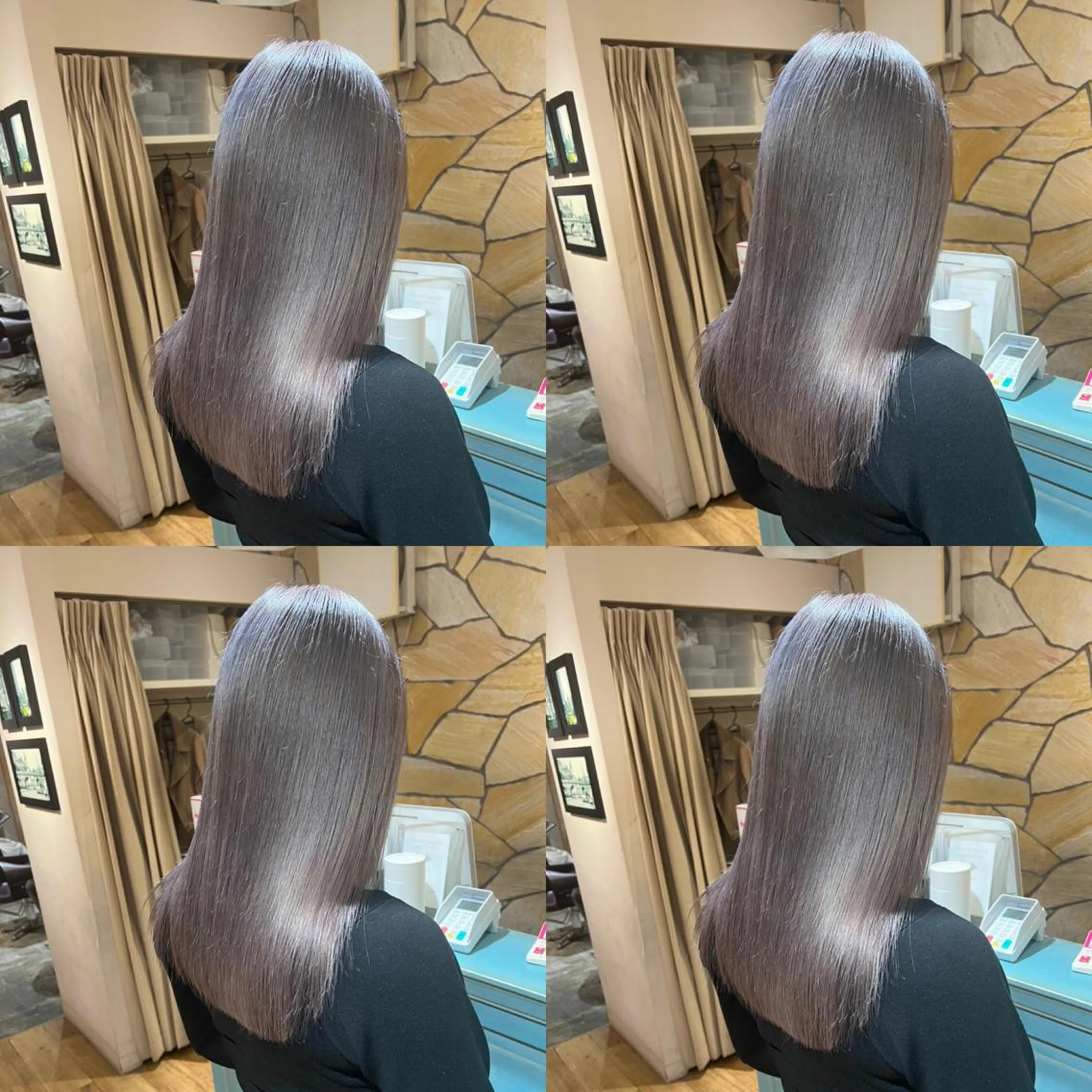 セミロング カラー レイヤー×髪質改善 マネージャー安藤光司のヘアスタイル