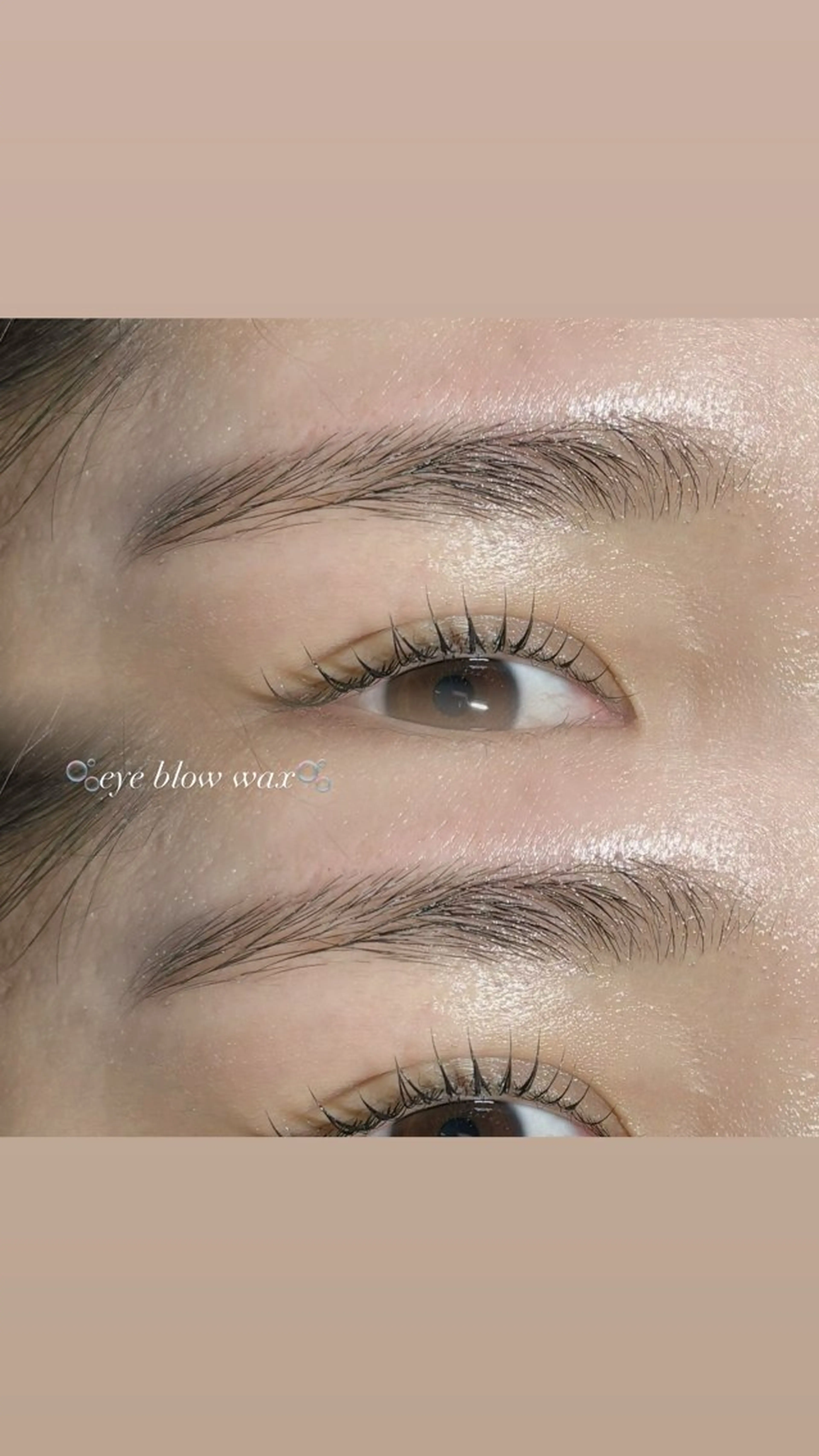 アイブロウ col_ hinaのマツエク・マツパデザイン