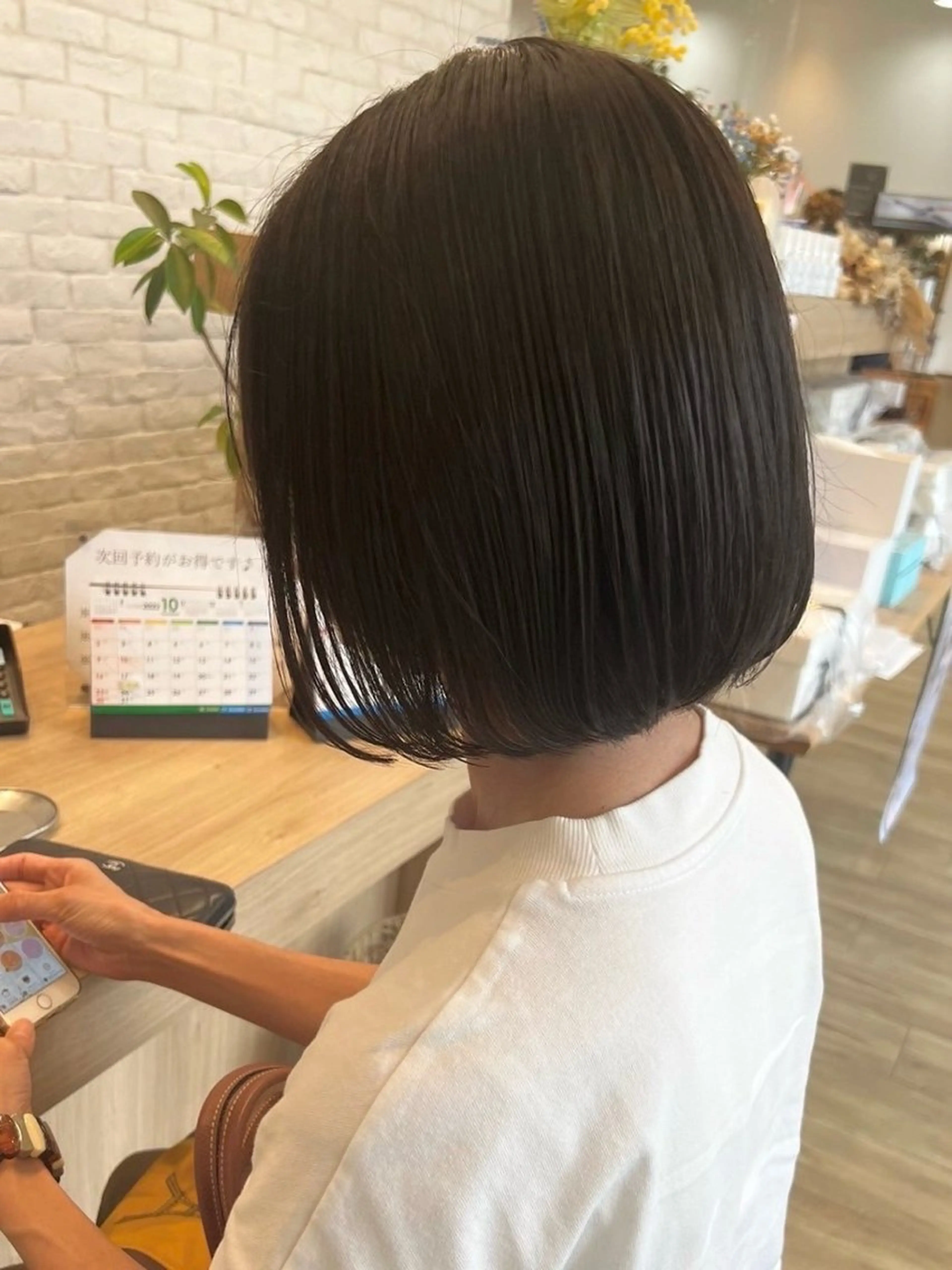 【ショート​〜​ミディアム限定】カットの写真