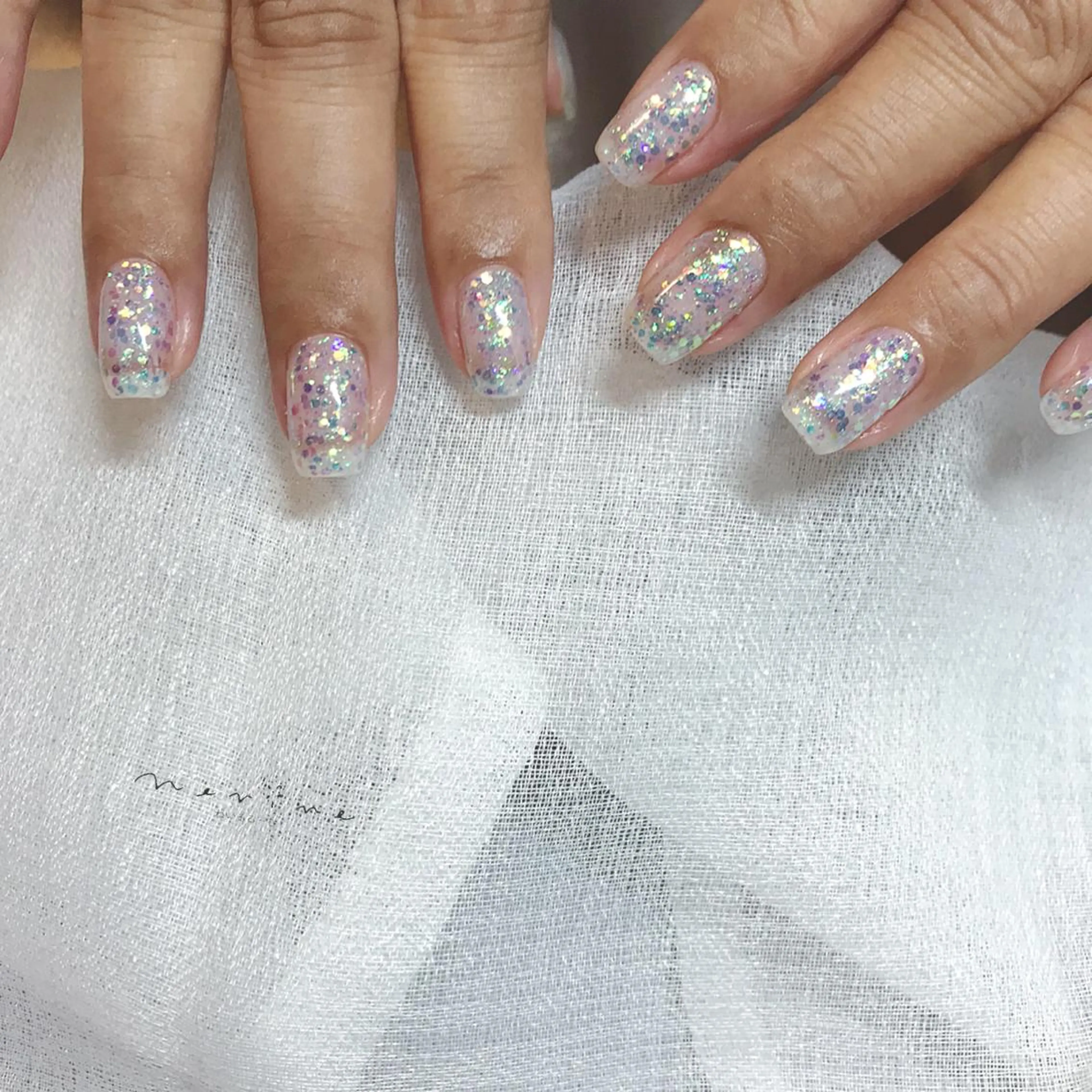 ネイル キラキラネイル ラメ(グリッター) NAILST Naomiのネイルデザイン