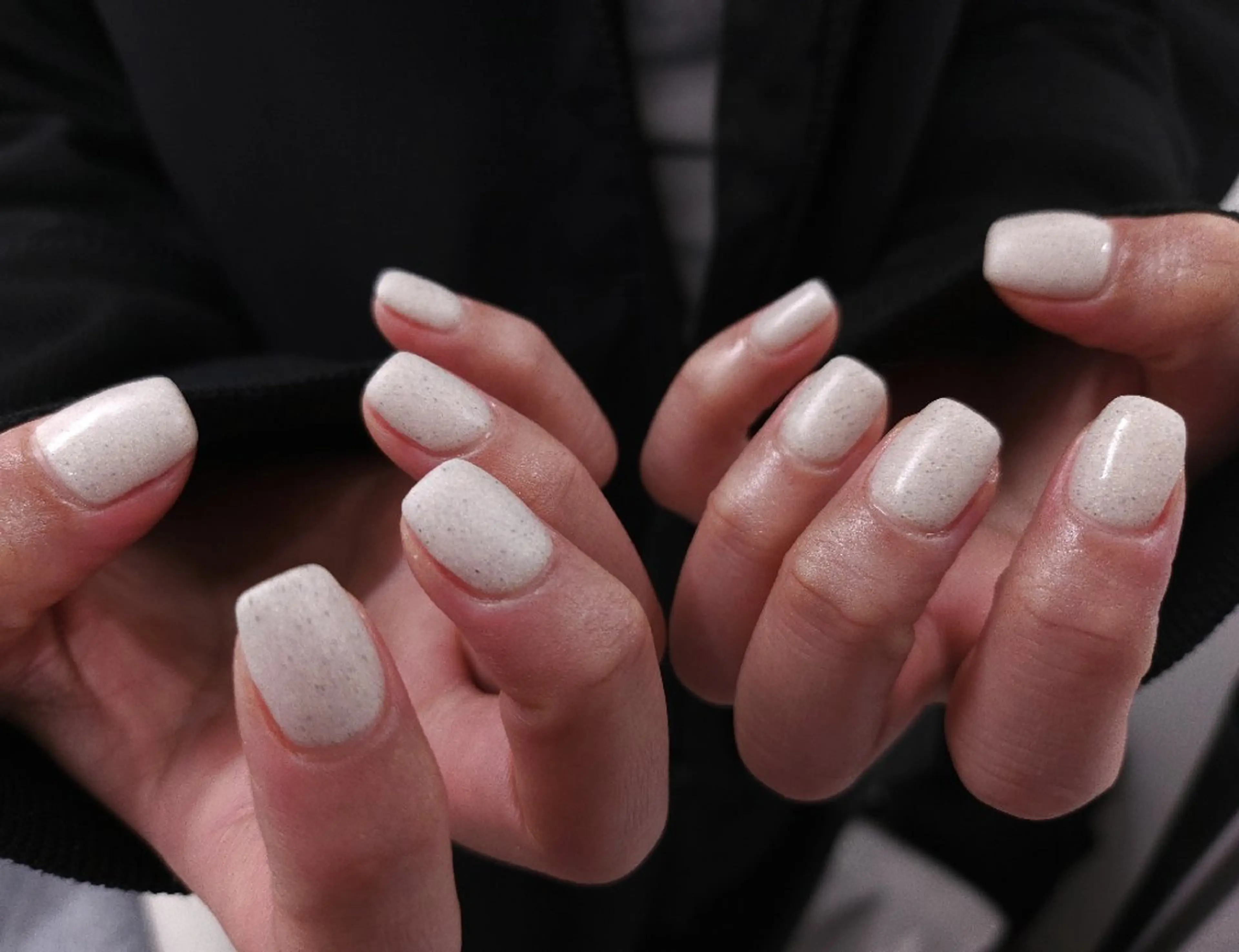 ネイル ジェルネイル マットネイル ワンカラーネイル パラジェル 冬ネイル ハンドネイル puku nail 🌼kazu🌼のネイルデザイン
