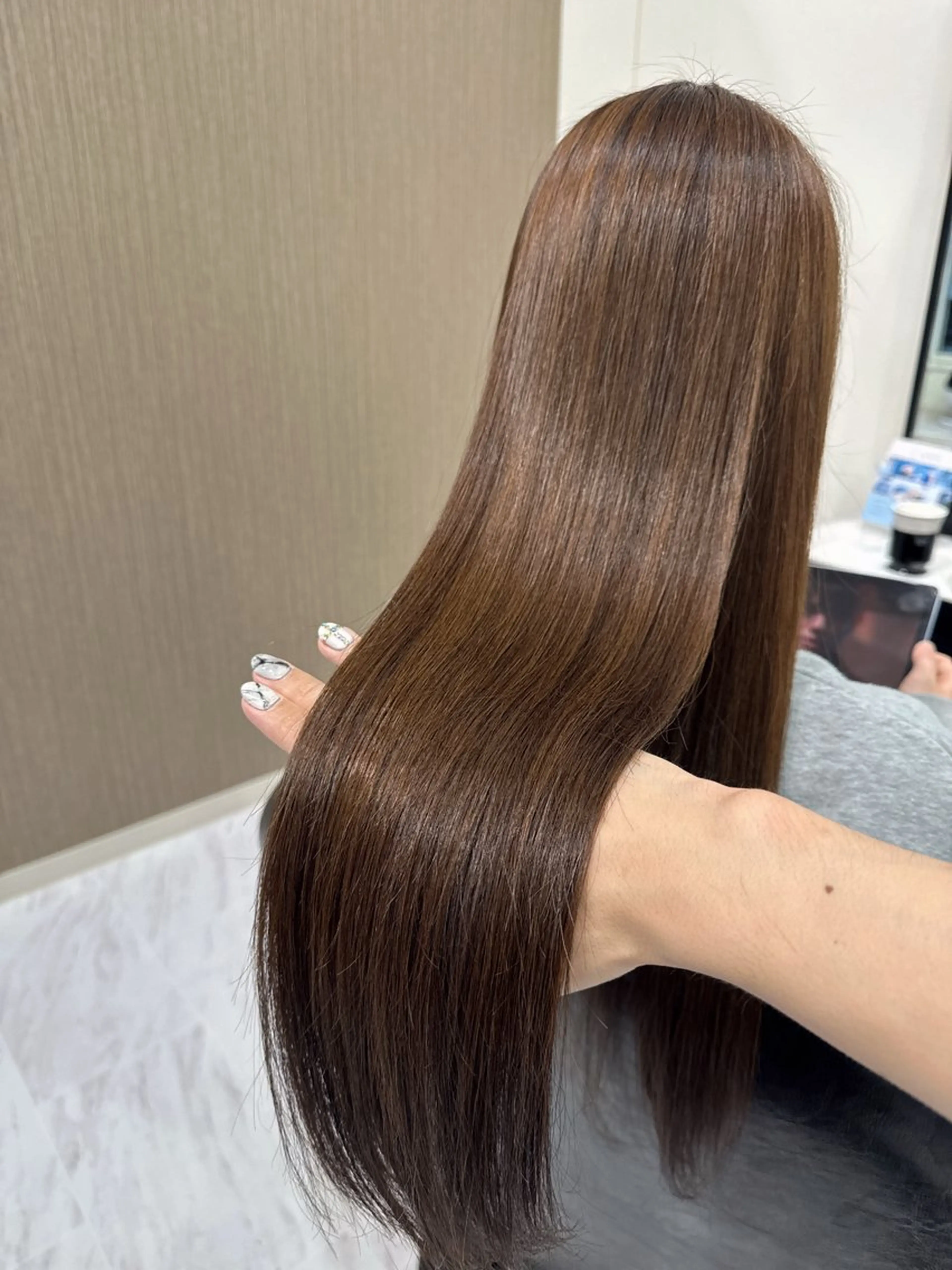 ロング カット ヘアカラー トリートメント MILLIA滑川店/ みきやのヘアスタイル