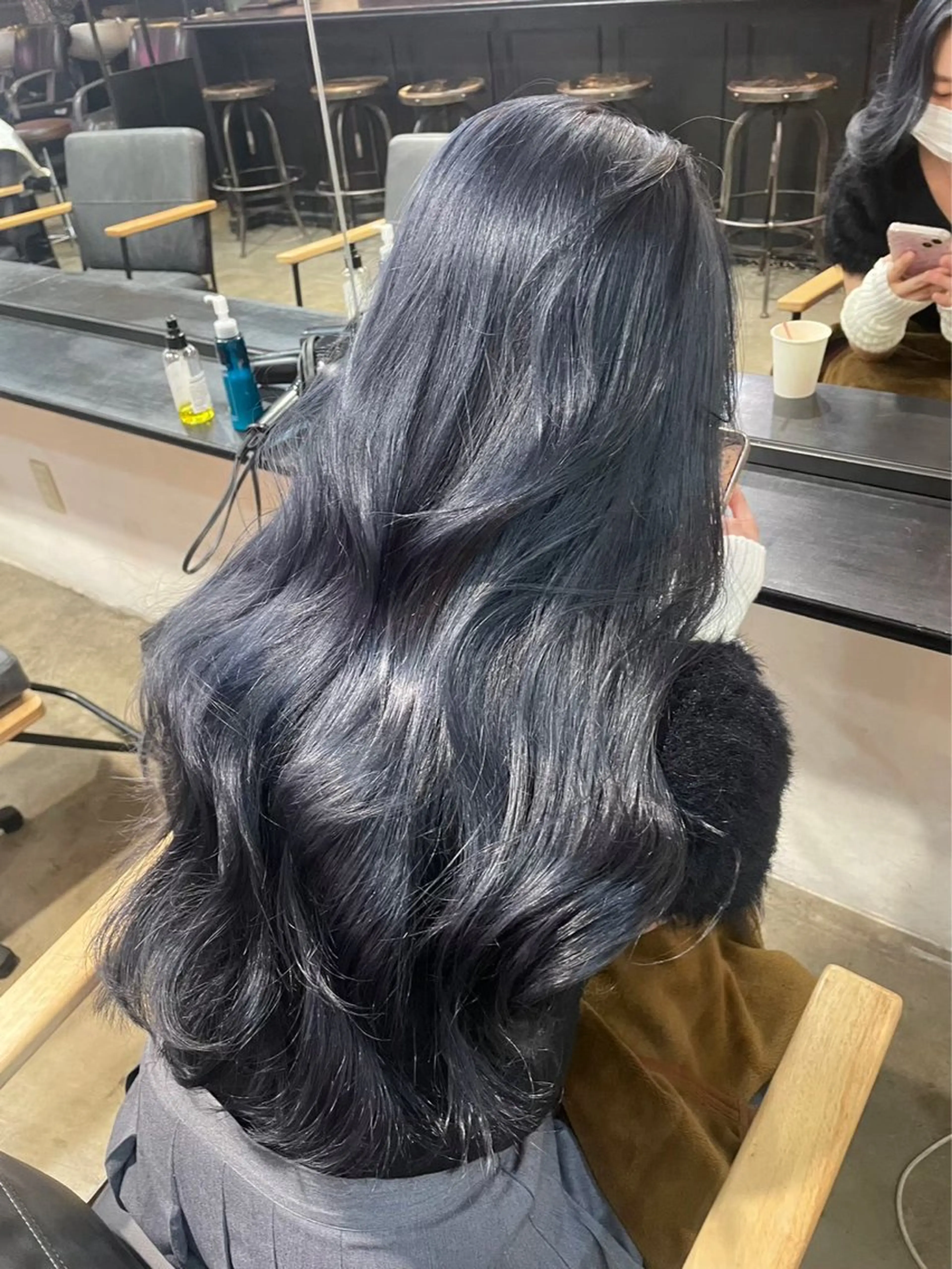 ロング カラー ヘアアレンジ グレージュ 🫧透明感／艶カラー 🫧Ryuseiのヘアスタイル