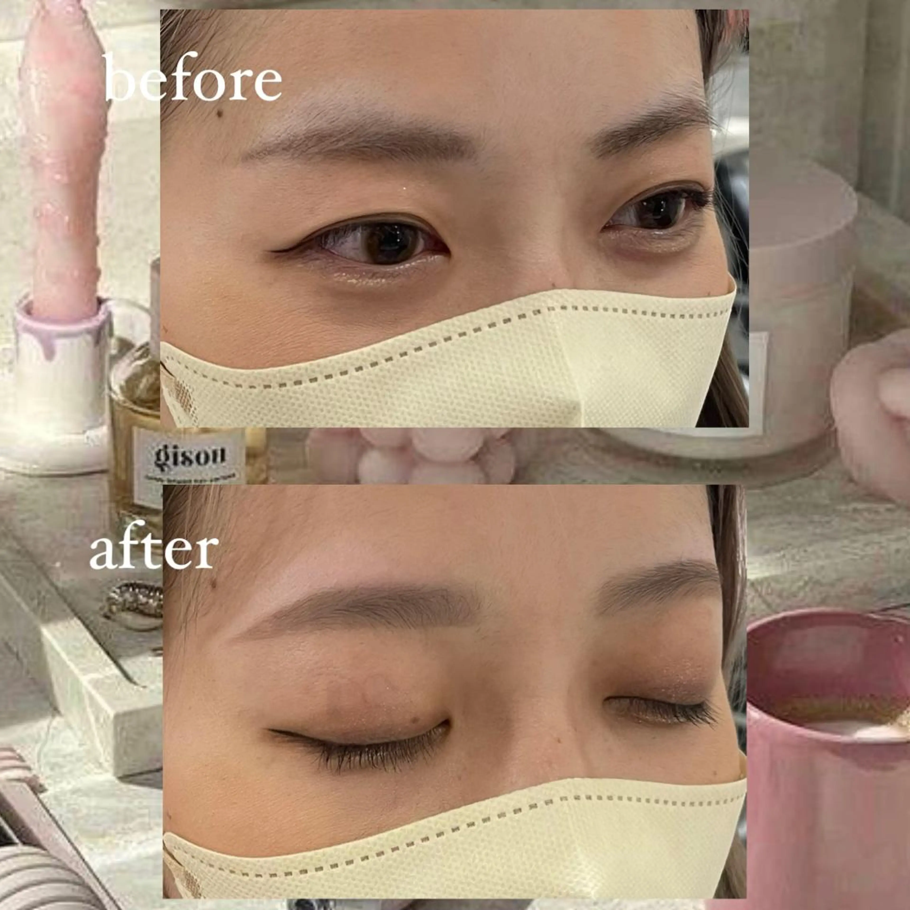 アイブロウ うるツヤハイトーン/ レイヤー⟡mayuのヘアスタイル