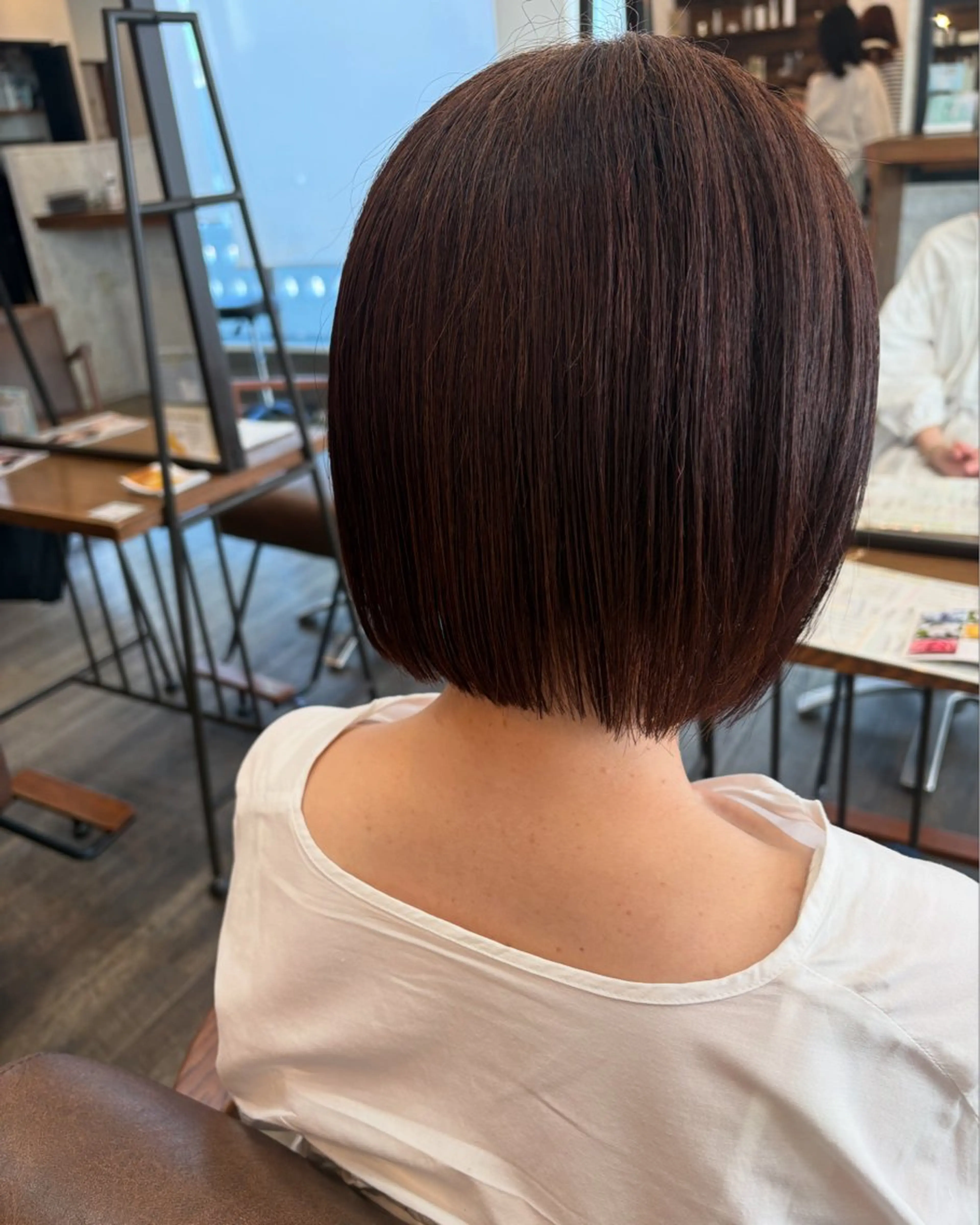 ショート ショートボブ ボブ ショートヘア カット akira bisou hairのマツエク・マツパデザイン