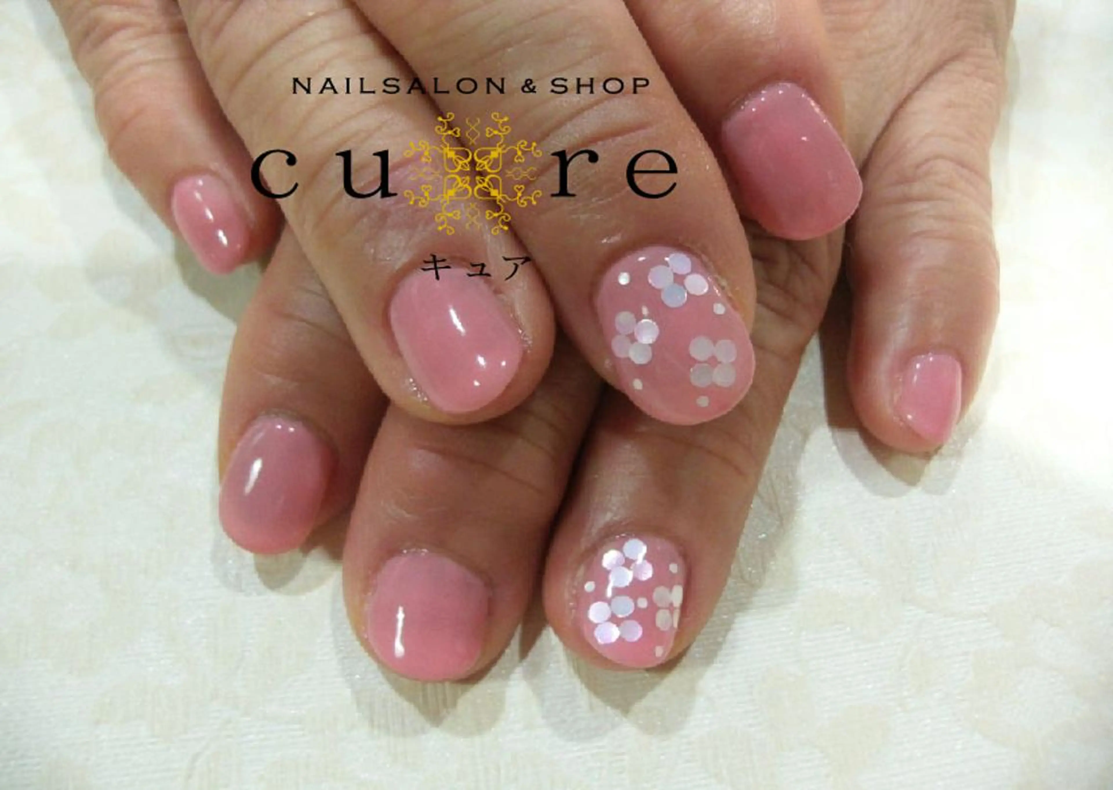 ショート ネイル ネイルサロン Cureのネイルデザイン