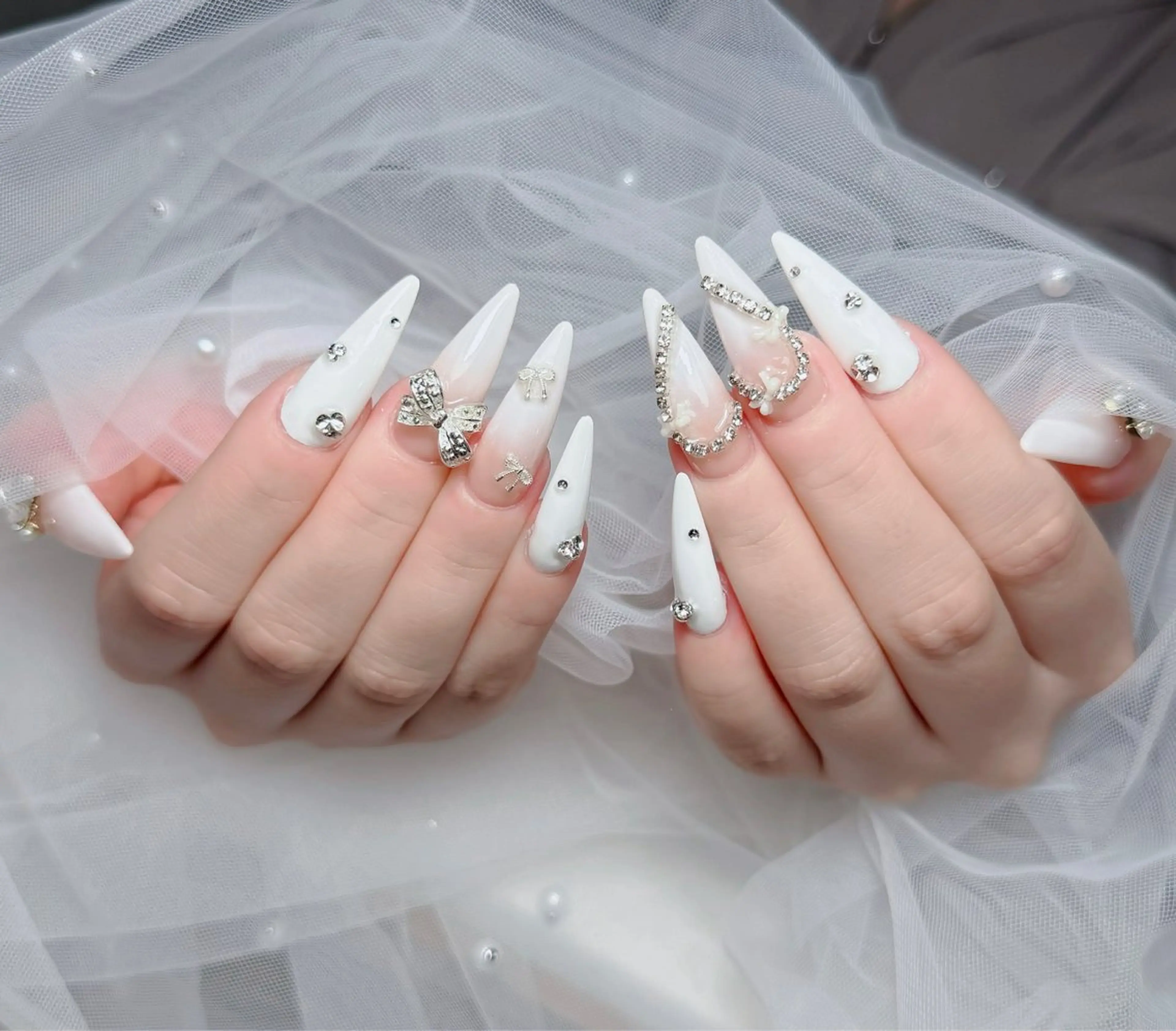 ネイル アートネイル 韓国ネイル 持ち込み ワンホンネイル ハンドネイル Lenie Nail Salonのネイルデザイン