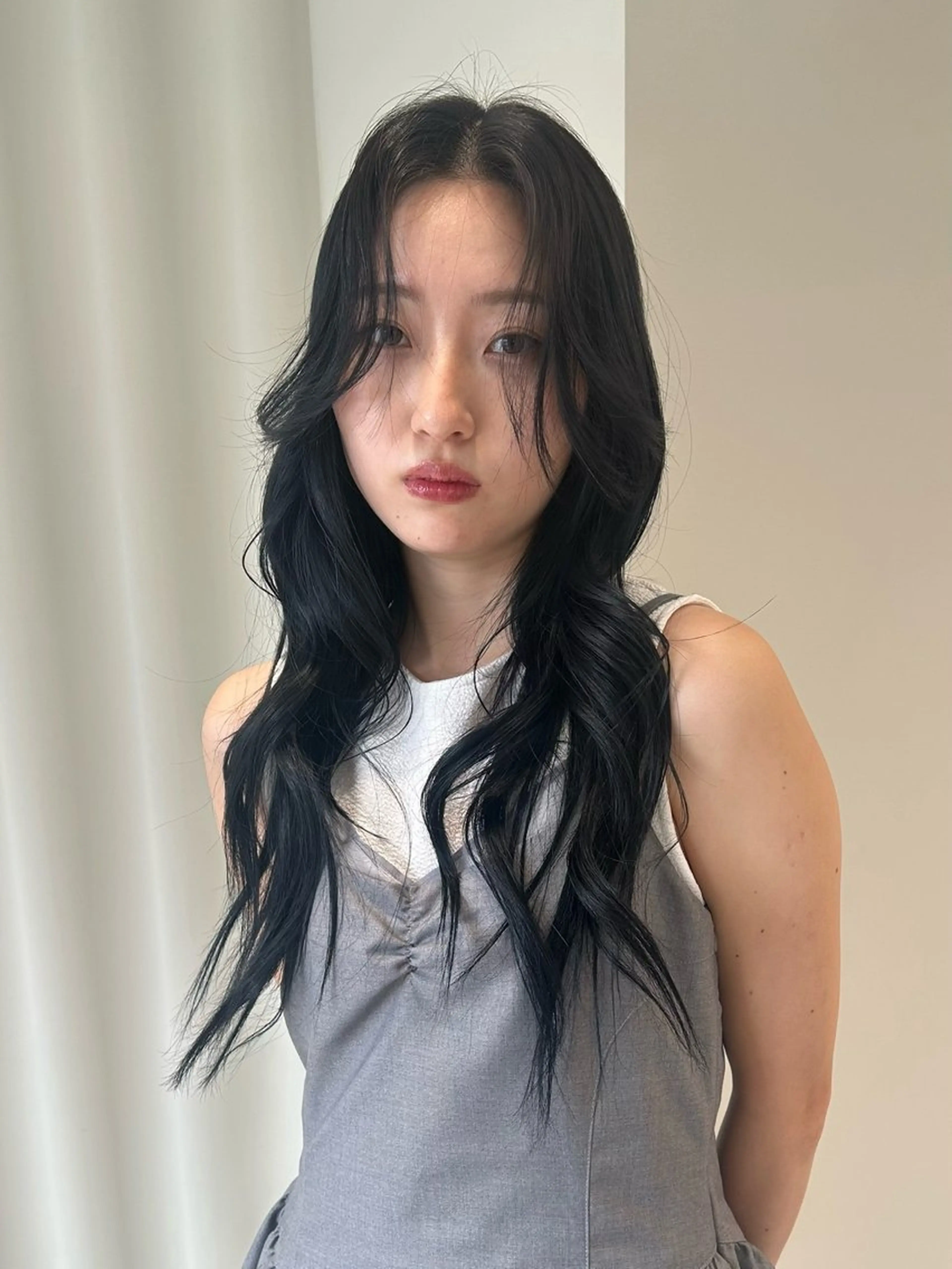 ロング カラー カット ヘアカラー 海外レイヤー /NAGISAのヘアスタイル