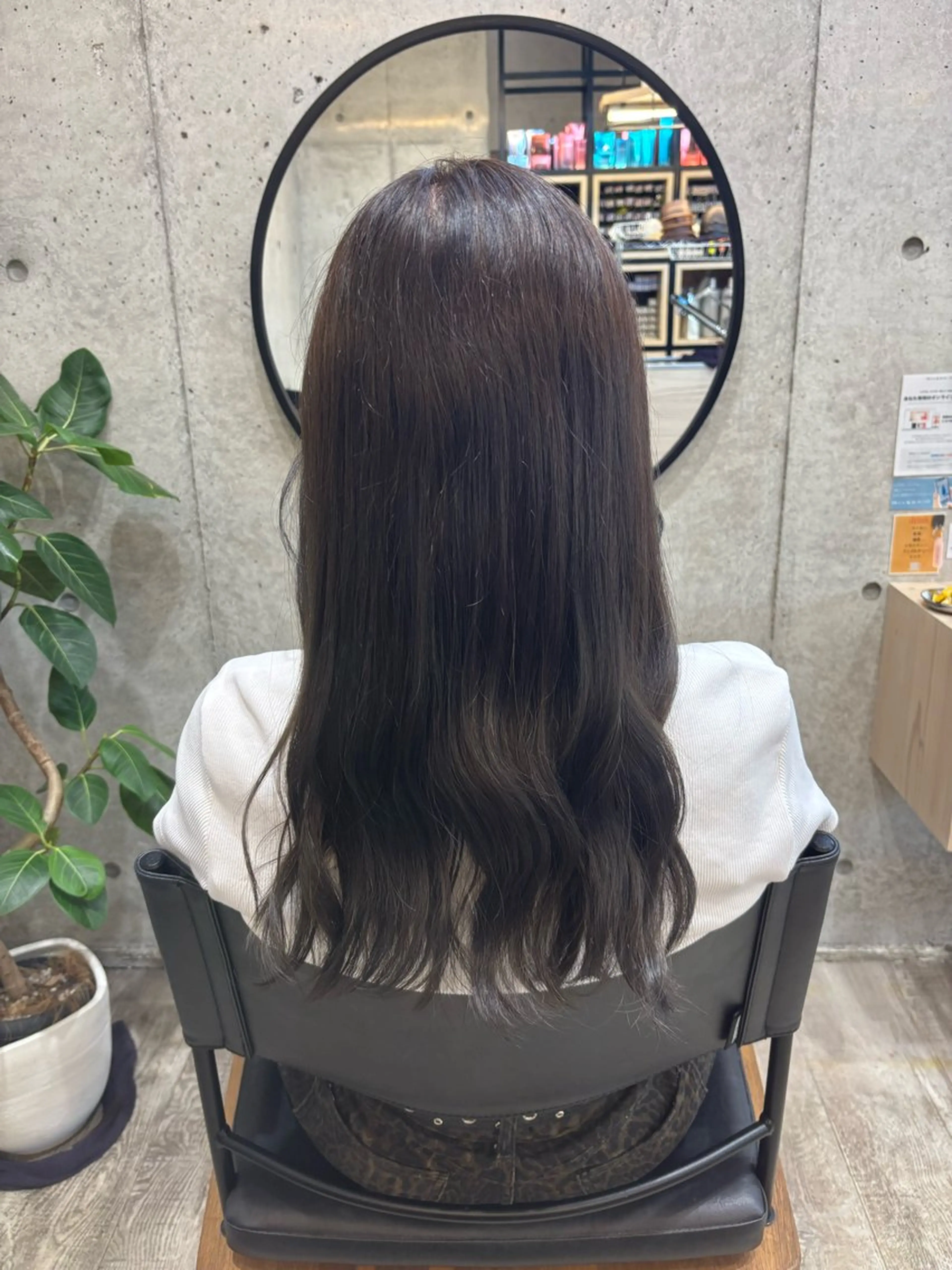 カラー ベージュカラー ブラウンカラー ブラウンベージュ 島袋 聖加のヘアスタイル