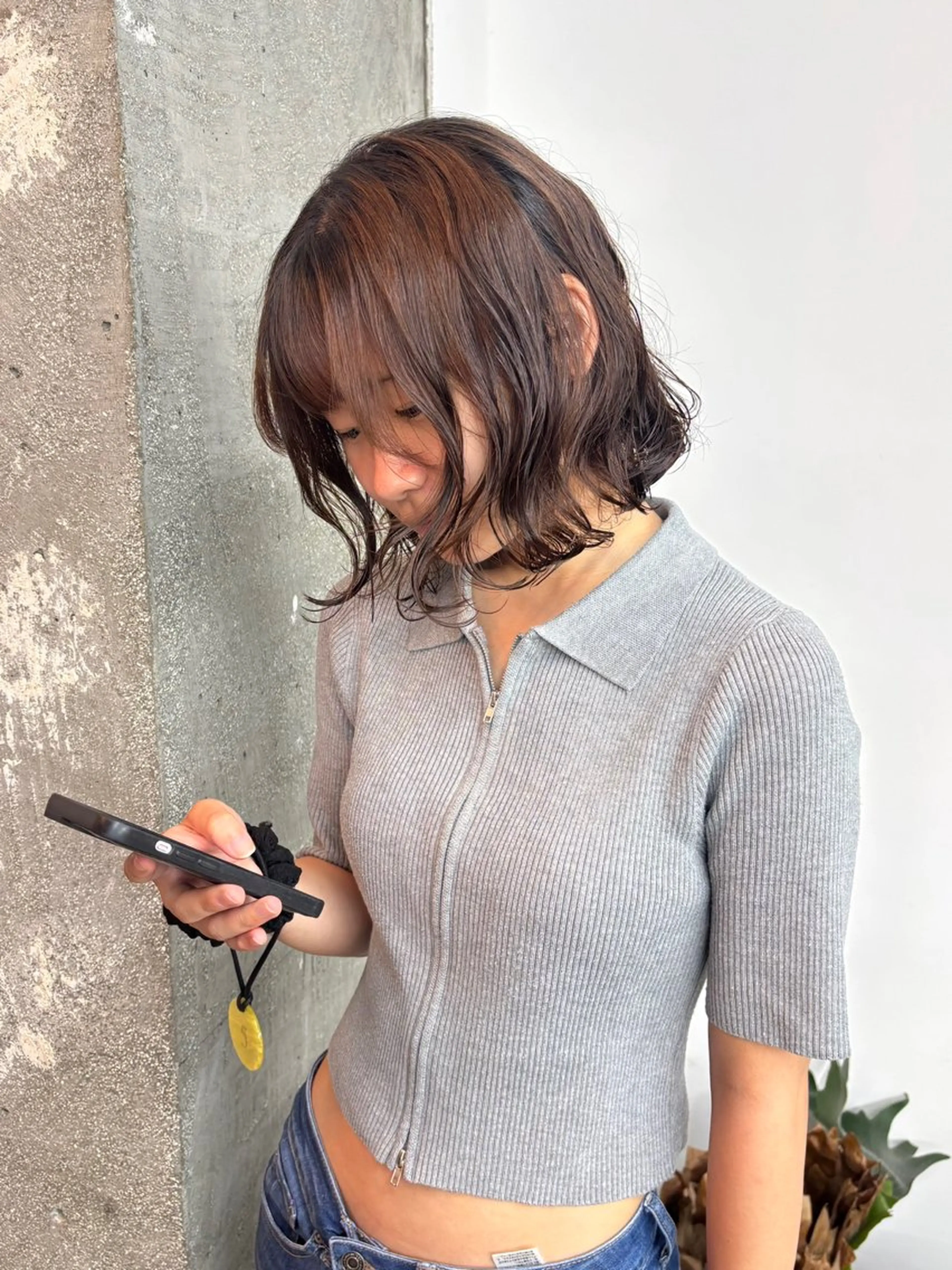 ショート パーマ Apero【アペロ】所属・パーマ/暖色/ボブ イワタテ🇰🇷のヘアスタイル