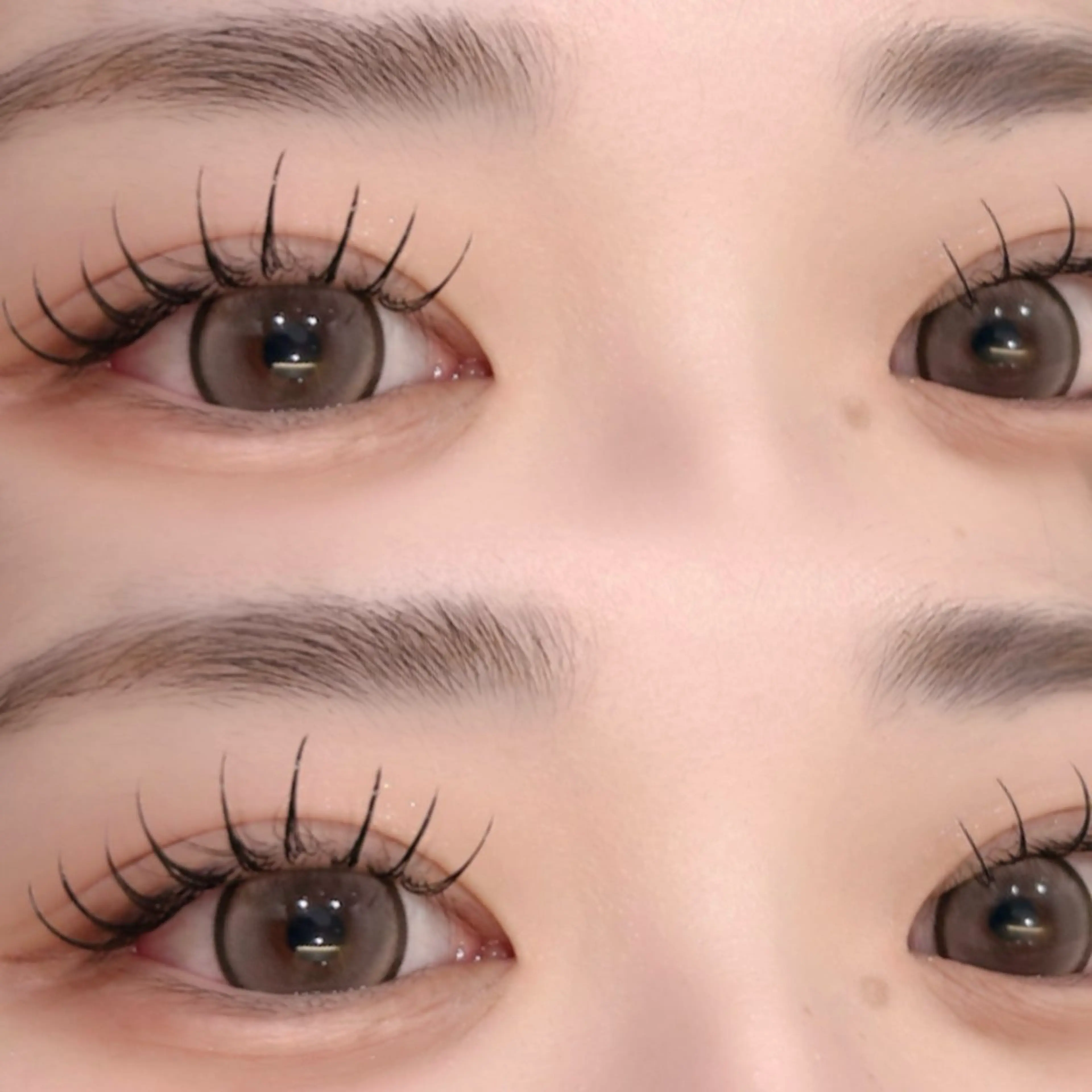 マツエク・マツパ マツエク 🇰🇷韓国スタイル /束間まつげ🎀ミキのヘアスタイル