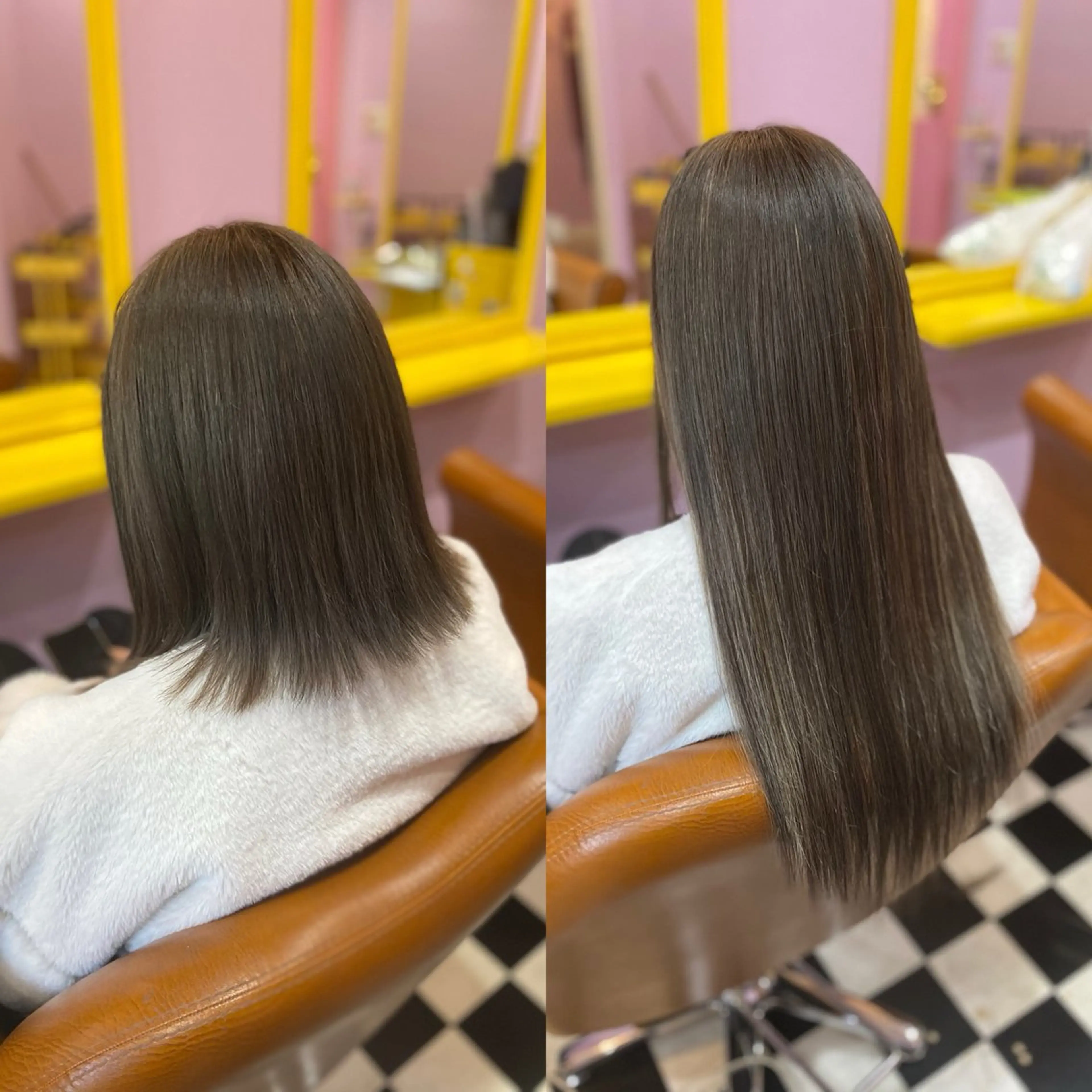 ミディアム チビ編み込みエクステ どぅ〜す/YUIのヘアスタイル