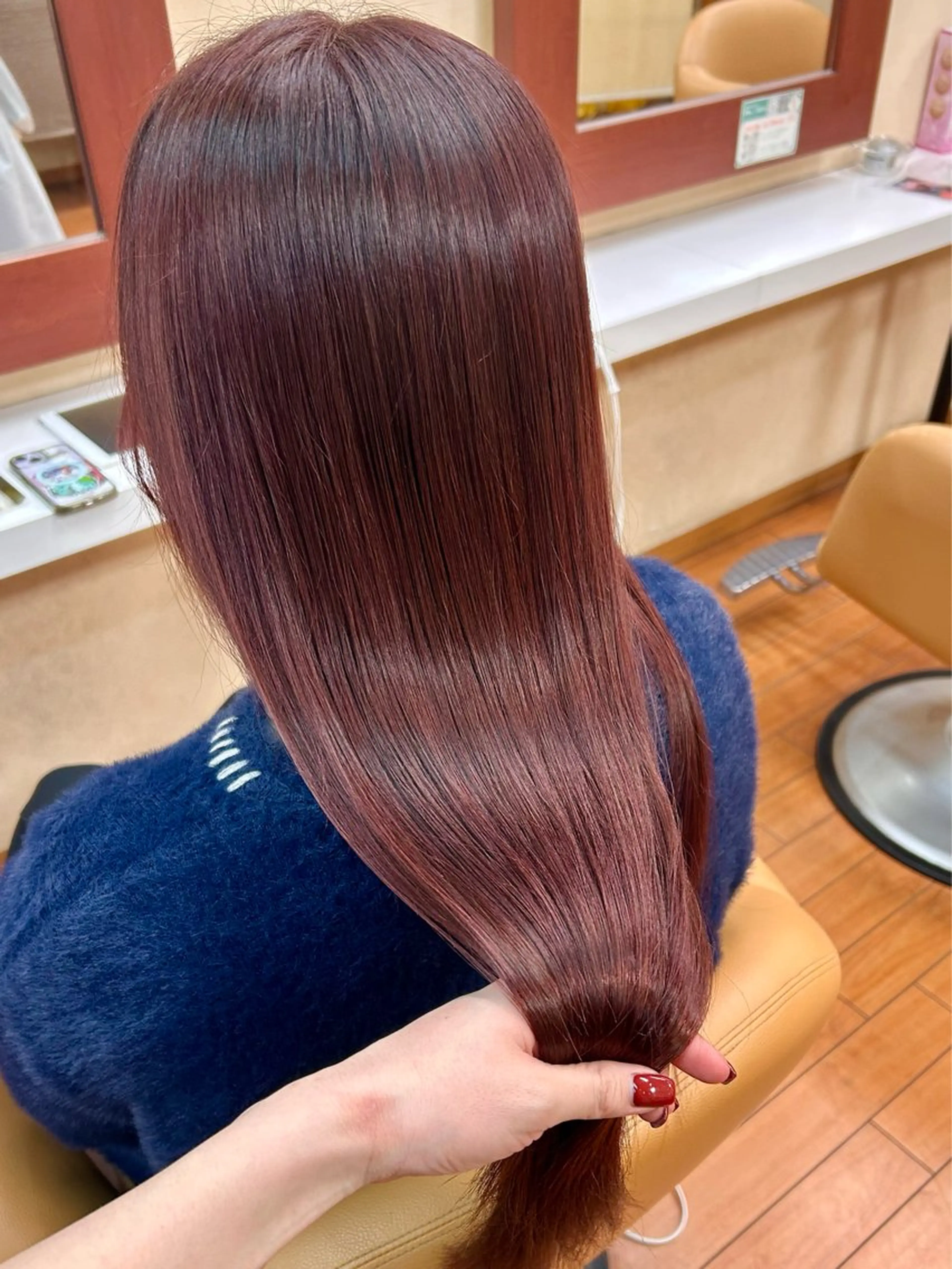 ロング カット ヘアカラー 濱川 良栄のヘアスタイル