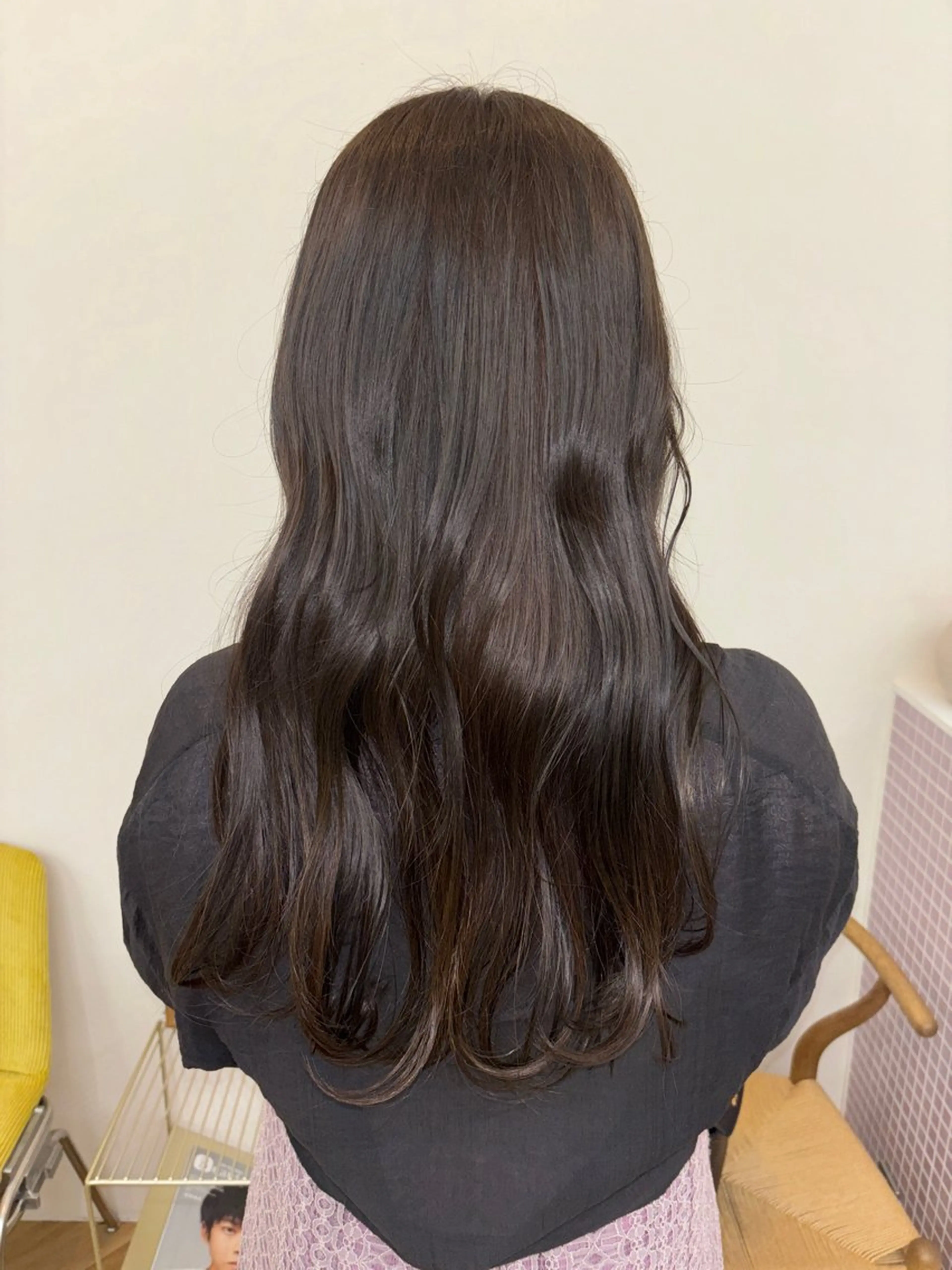 ロング runa/栄/パーマ /ブリーチモデルのヘアスタイル