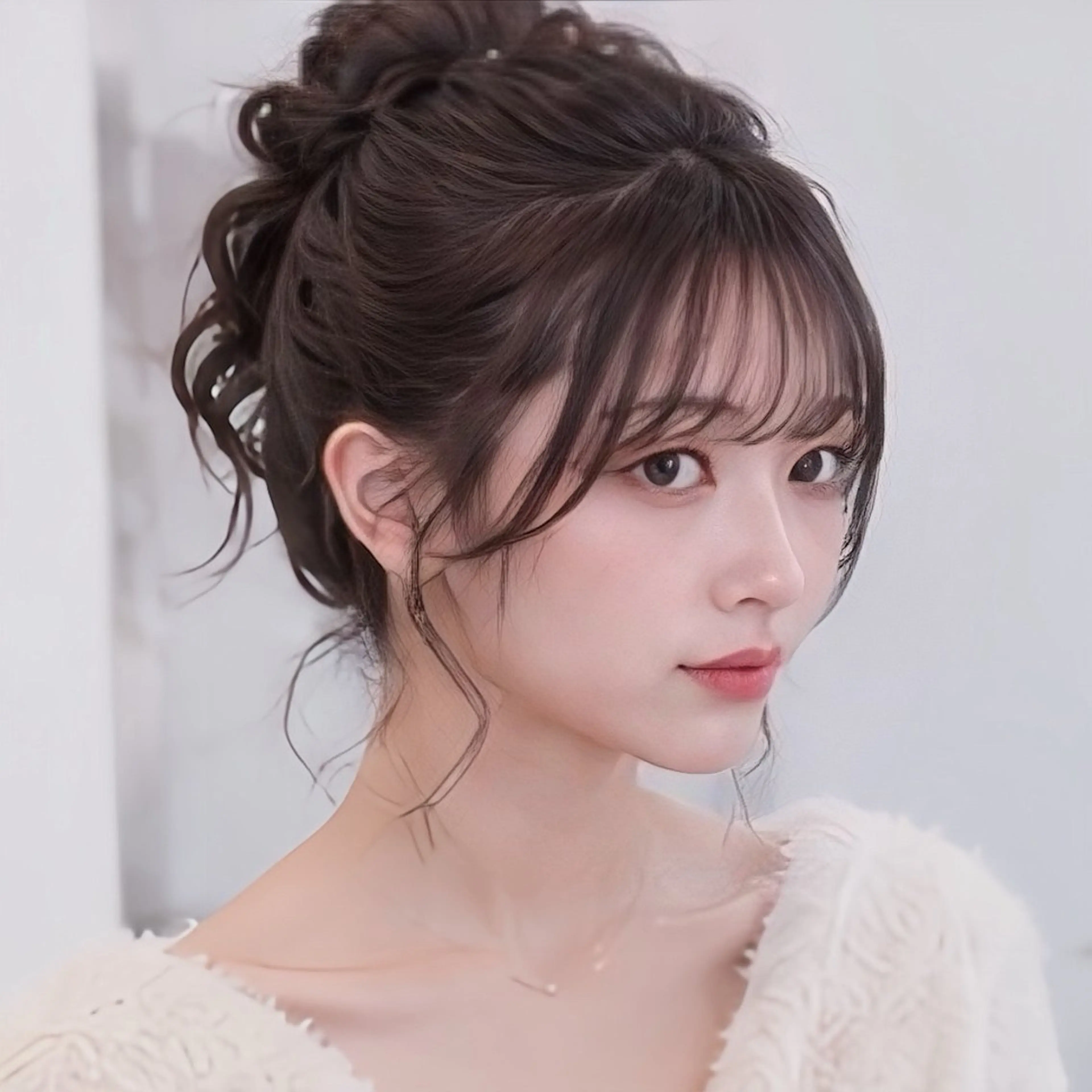 ロング カット 池袋/前髪/顔周り 🎀髪質改善おばかんのヘアスタイル