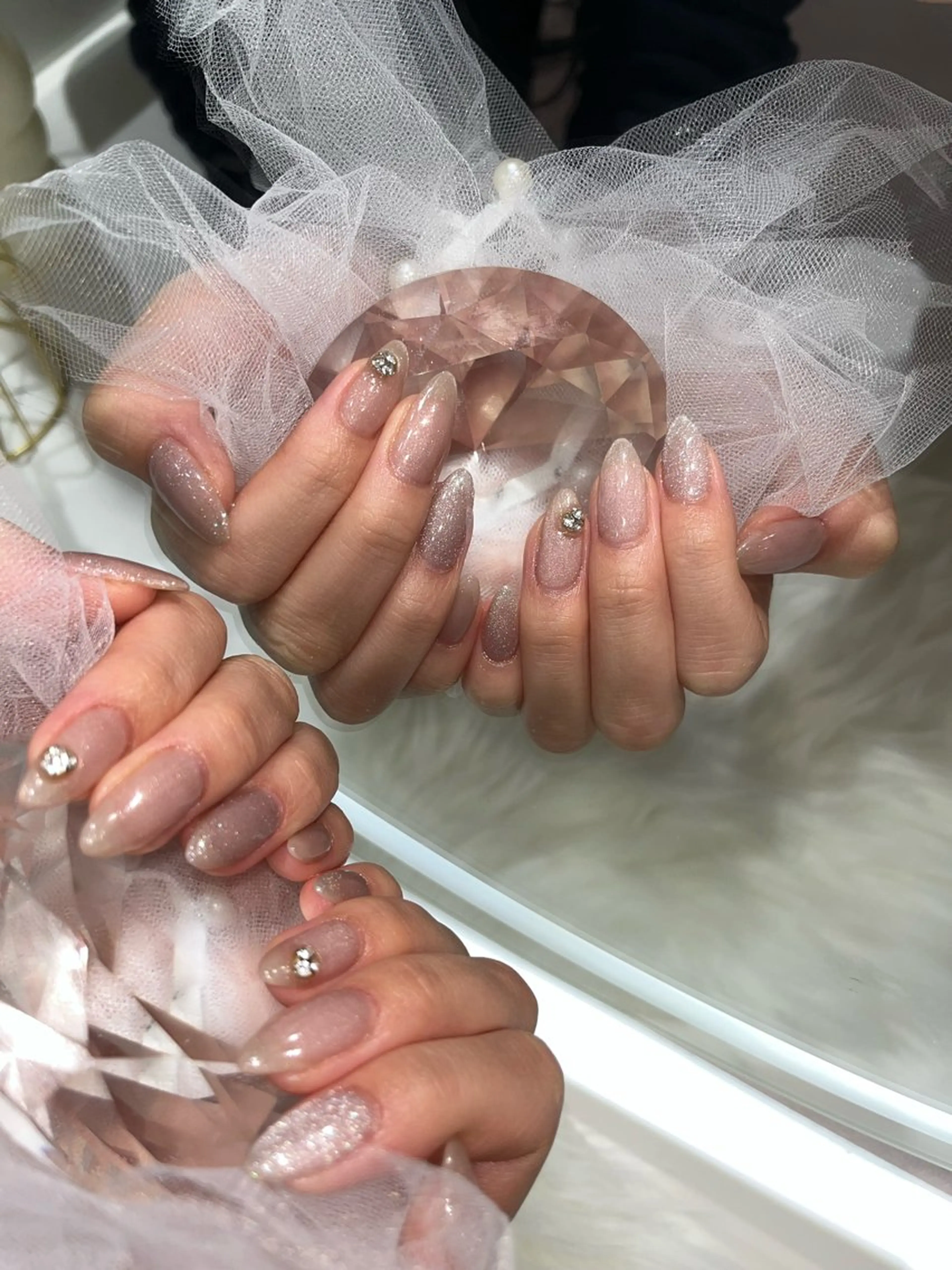 ネイル WHITE NAIL 大島のネイルデザイン