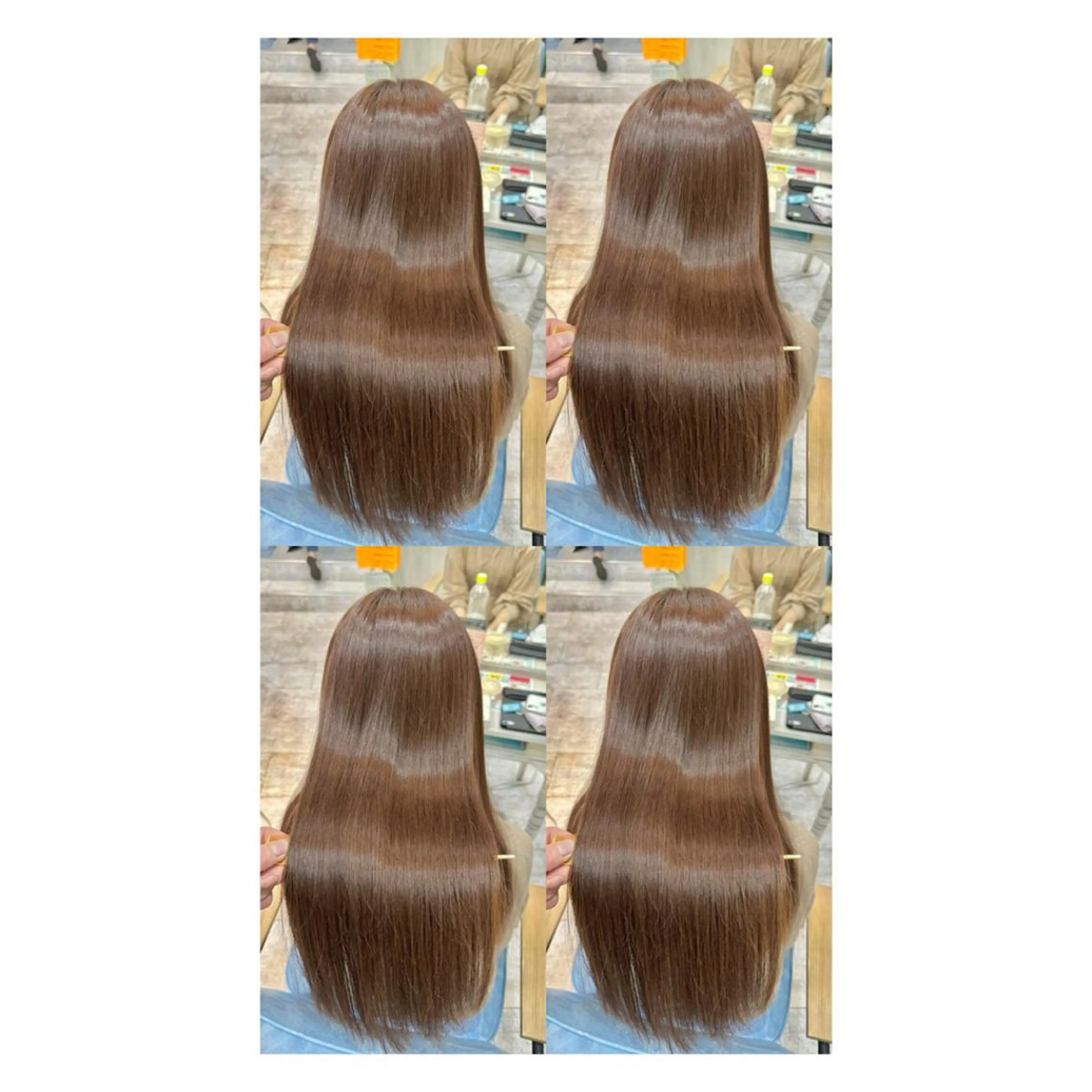 ロング カラー 透明感カラー 髪質改善 縮毛矯正 トリートメント 店長✨レイヤー✖️ 髪質改善✖️韓国ヘアのヘアスタイル