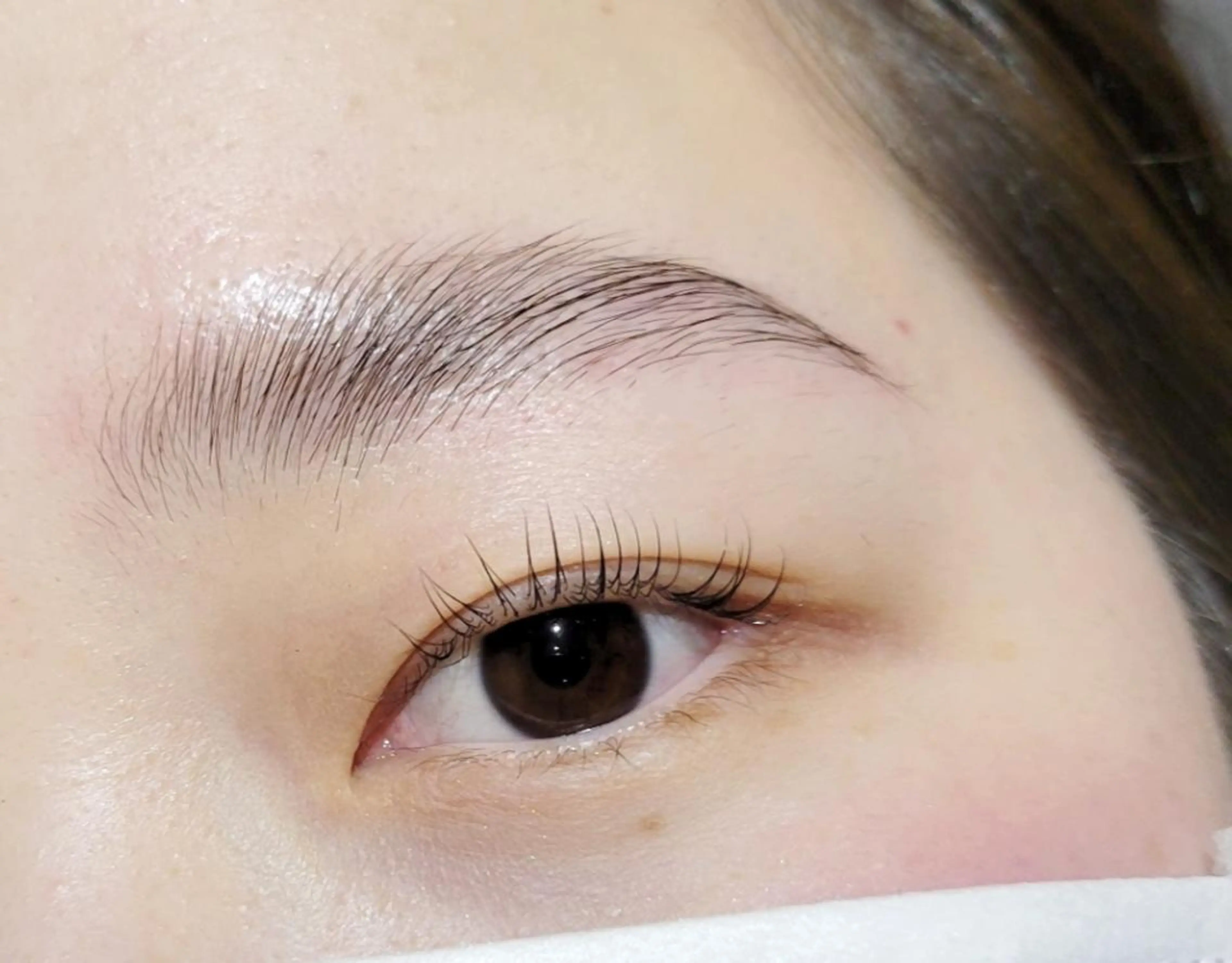 マツエク・マツパ アイブロウ まつげパーマ 💜bora .のネイルデザイン