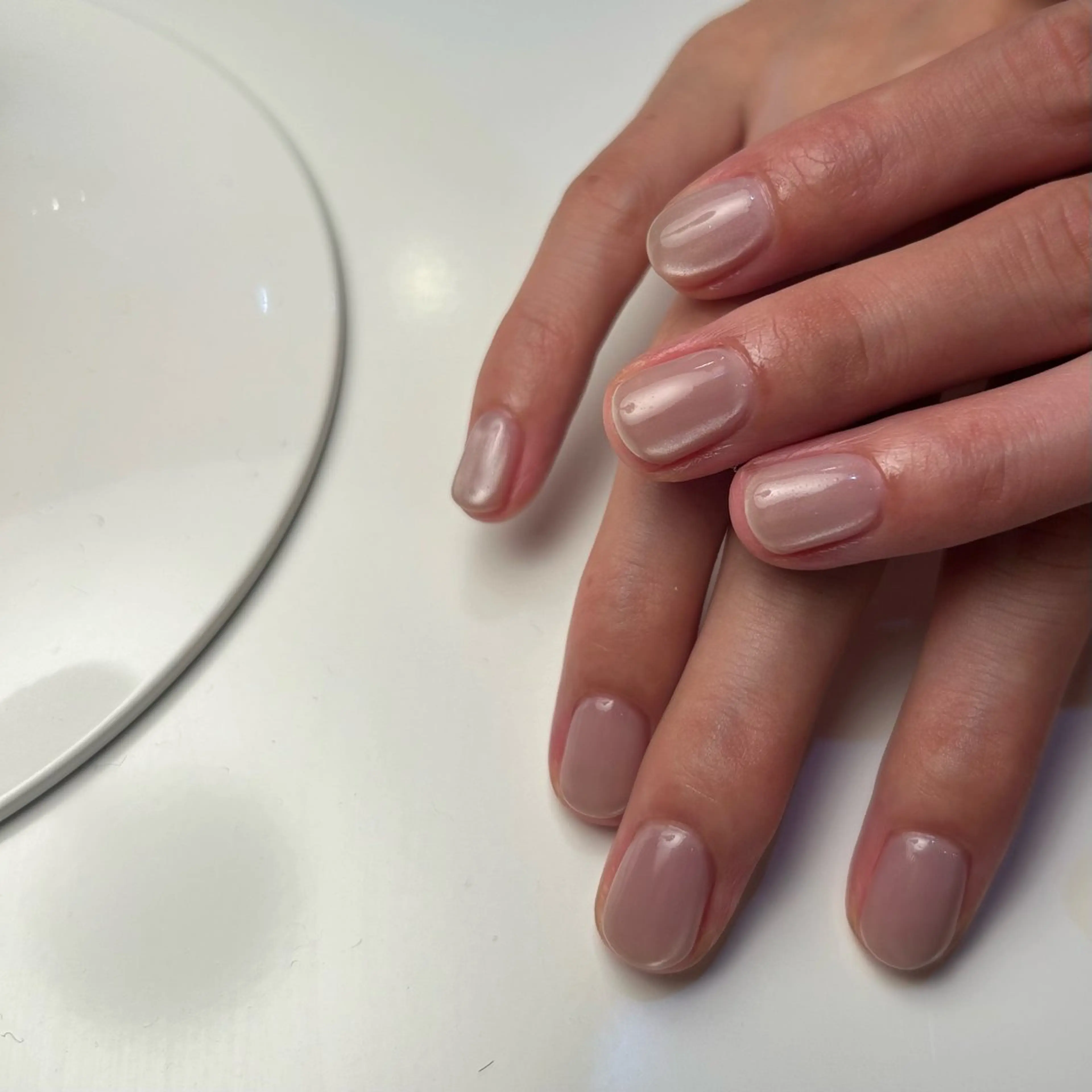 ネイル ワンカラーネイル Yumi 広尾→銀座のネイルデザイン