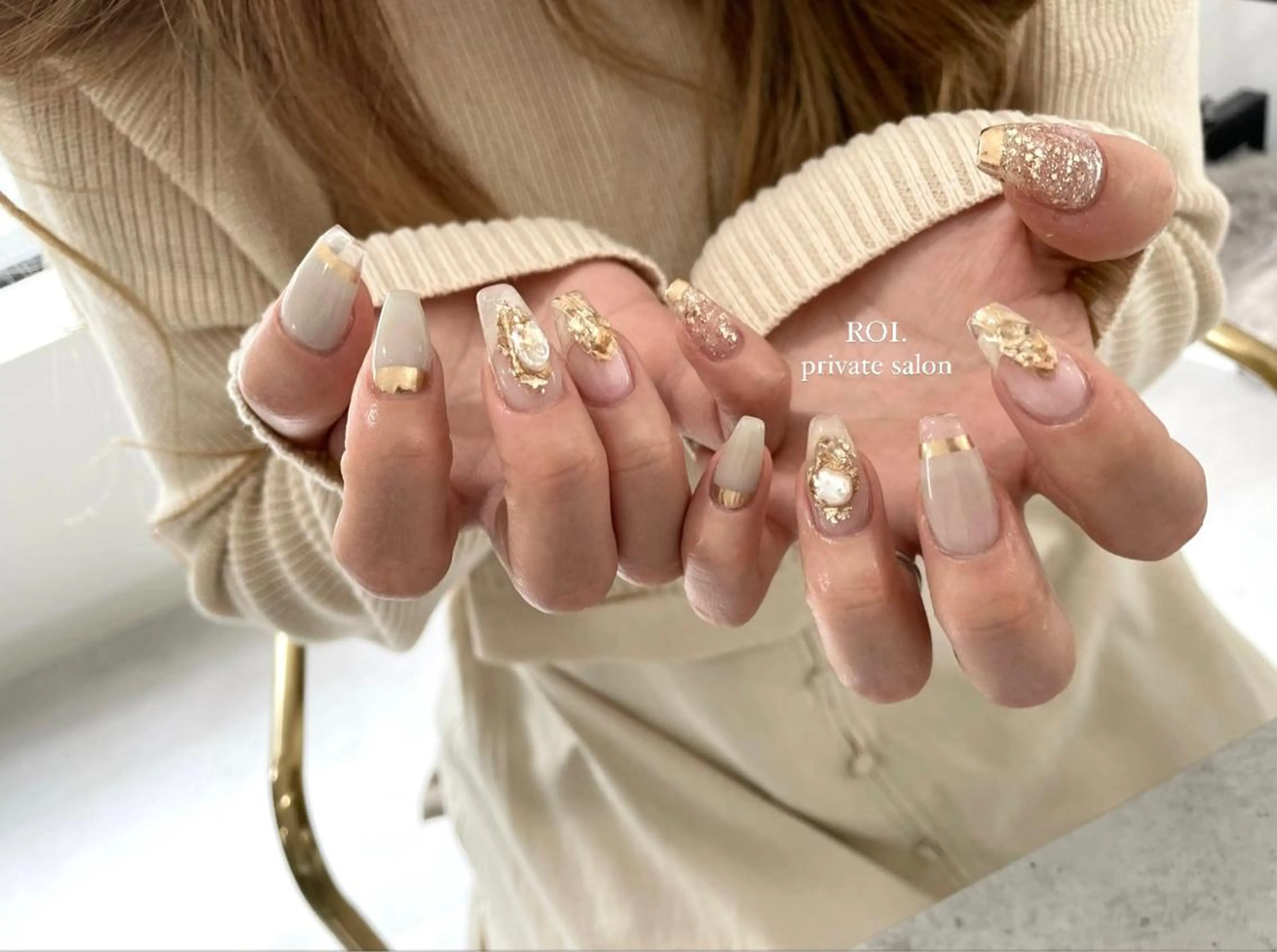 ネイル ハンドネイル ハンドケア ROI. Ayumi.のネイルデザイン
