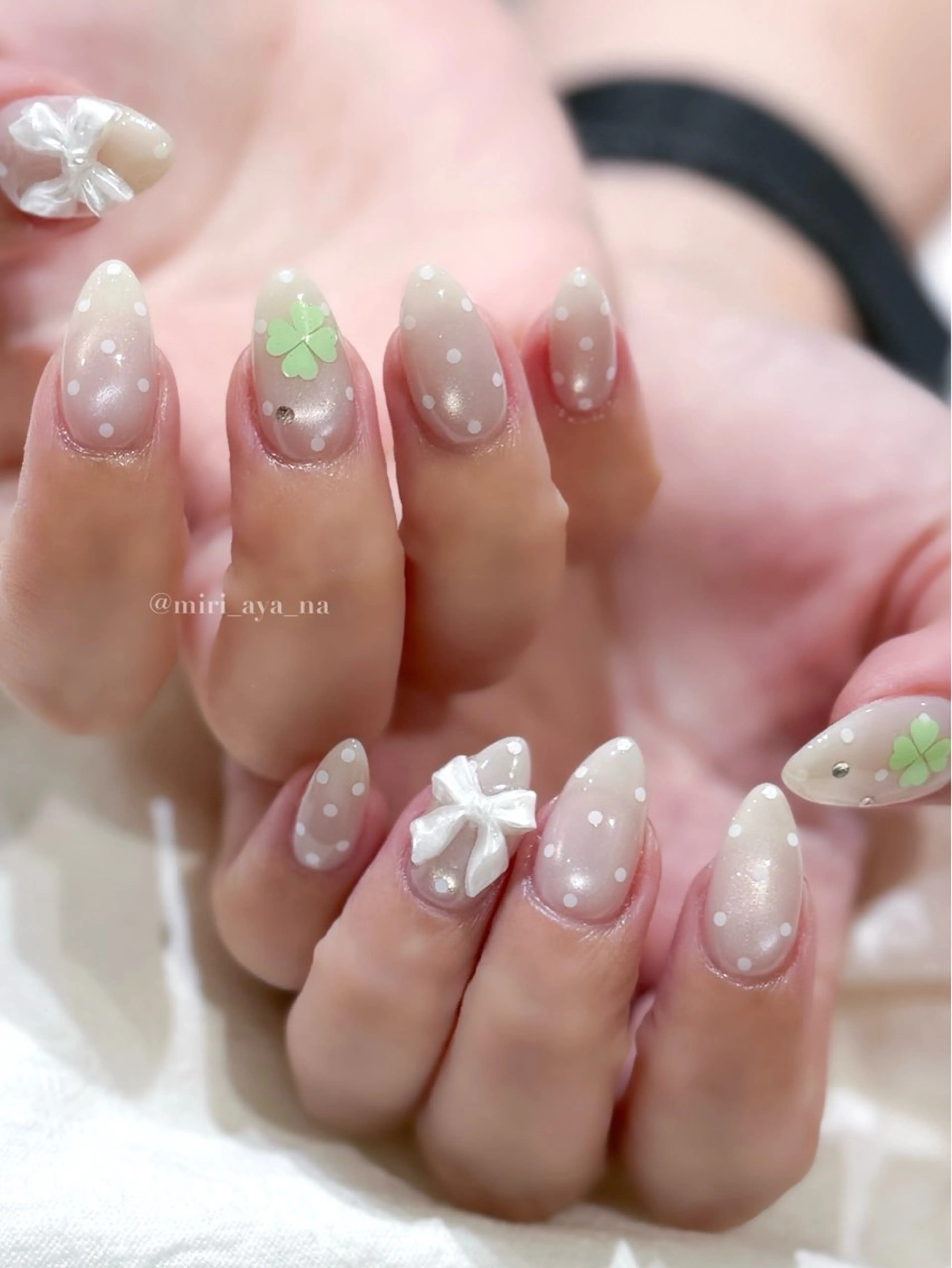 ネイル ハンドネイル 新宿代々木/ちゅるん キレイめ/miriのネイルデザイン